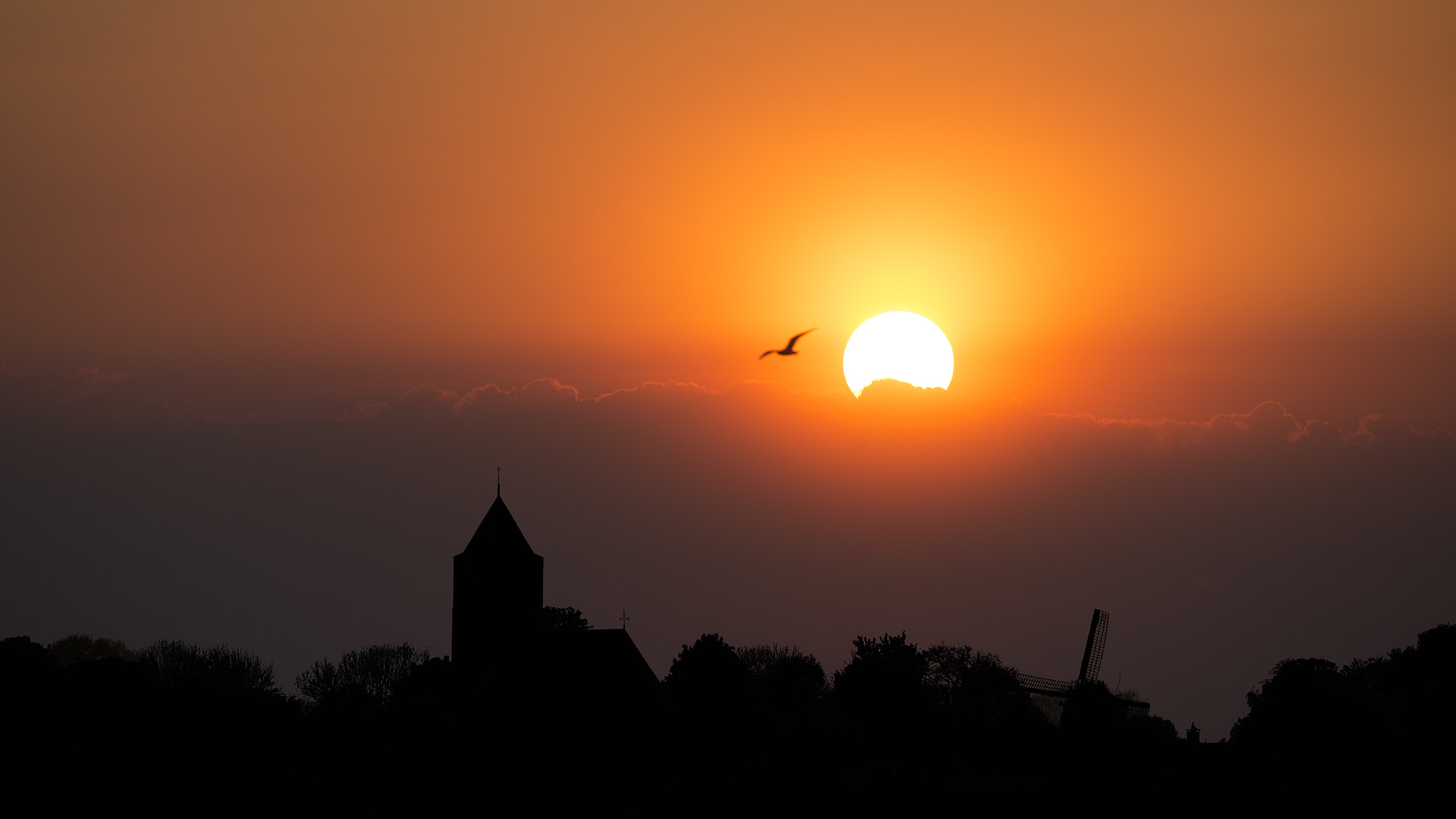 Nikon Nikkor AF-S 300mm F4E PF ED VR sample photo. Sunset in de vreugderijkerwaard photography