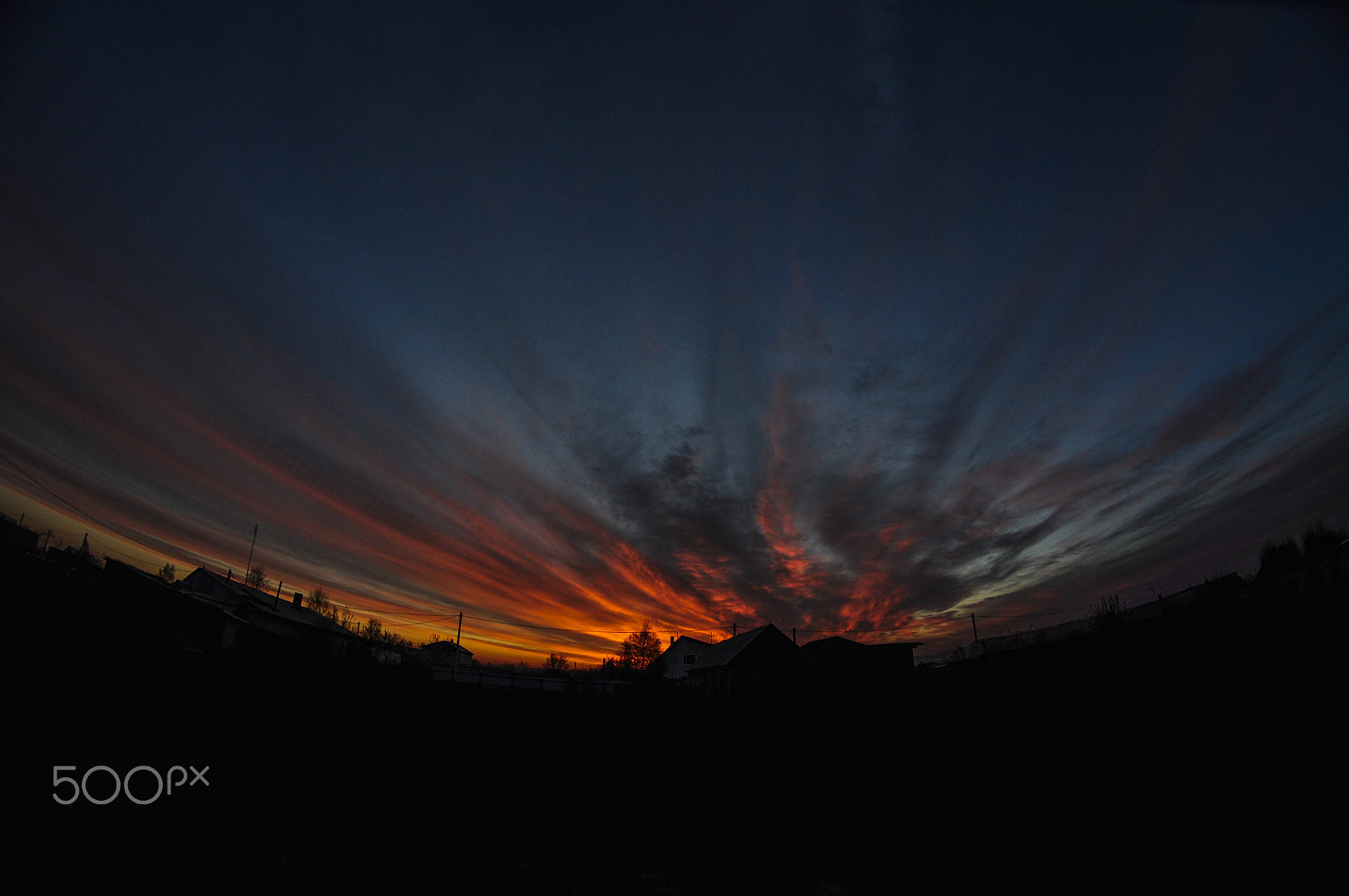 Nikon D90 + Samyang 8mm F3.5 Aspherical IF MC Fisheye sample photo. рассвет photography