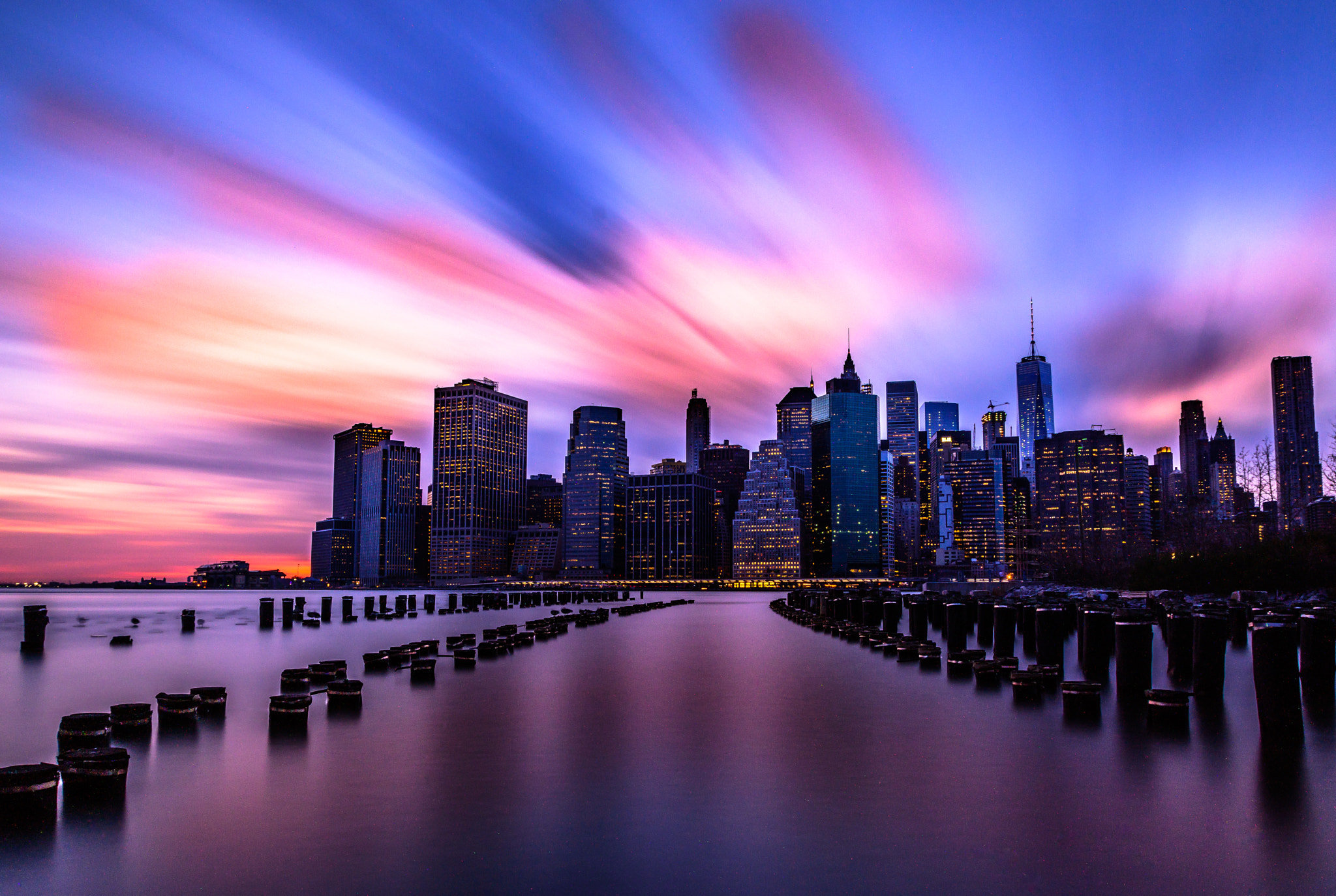 Sigma 17-70mm F2.8-4 DC Macro OS HSM sample photo. Manhattan skyline photography