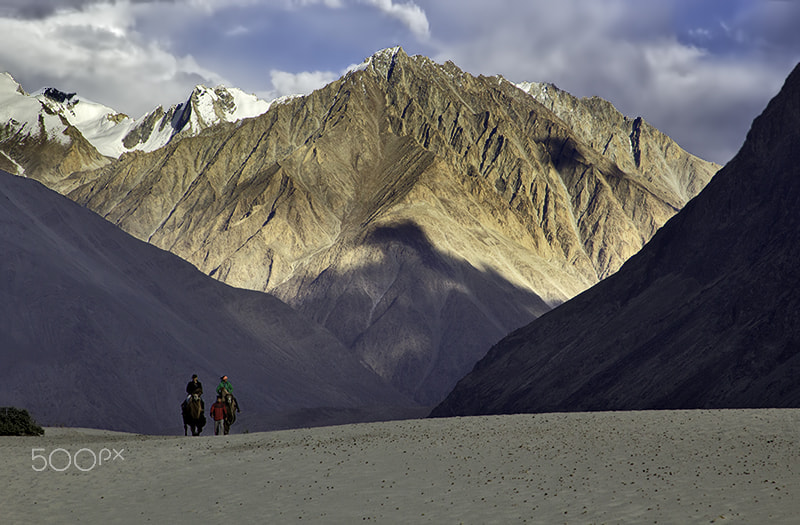 Canon EF 28-135mm F3.5-5.6 IS USM sample photo. Nubra valley photography