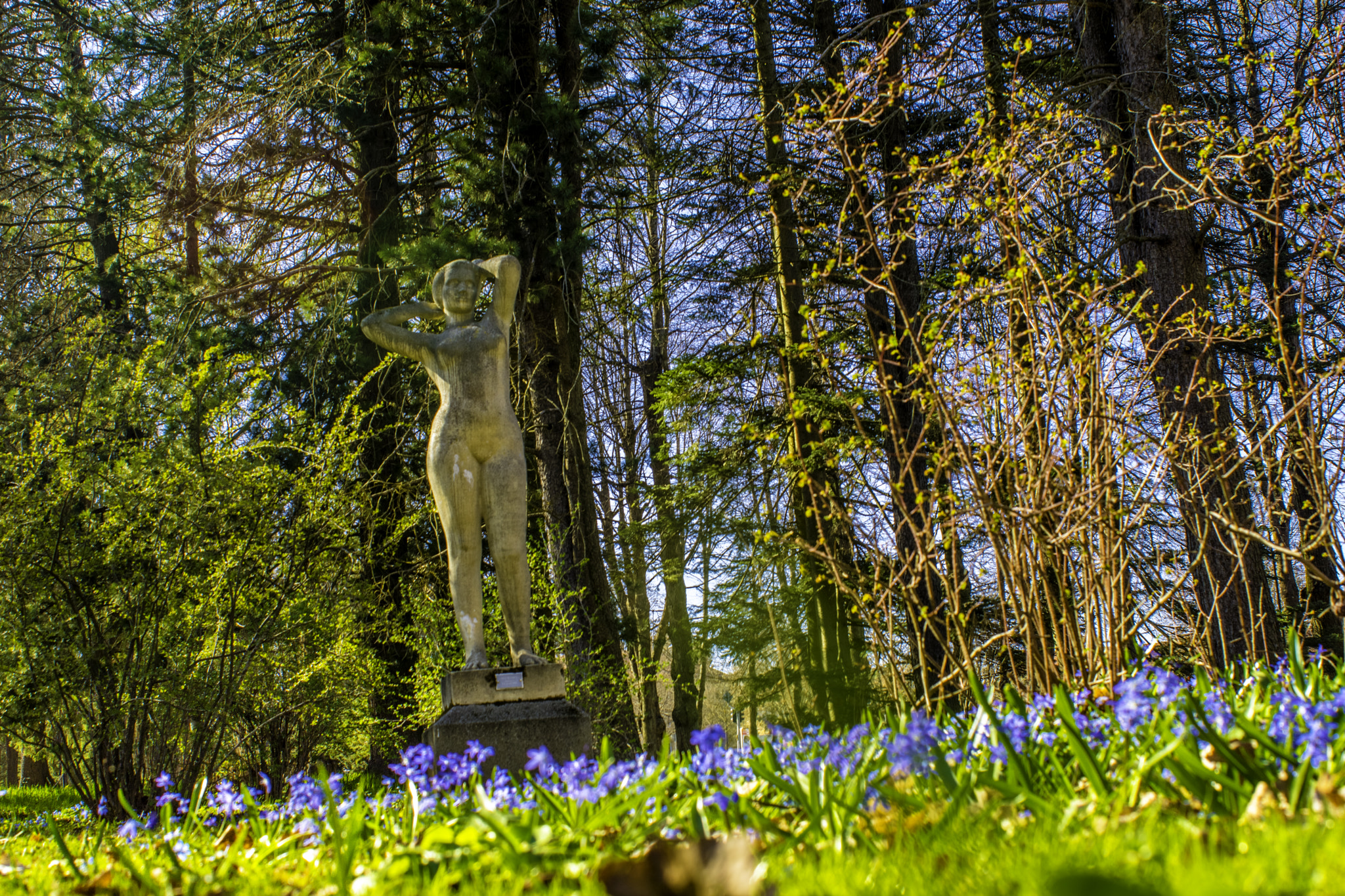 AF Zoom-Nikkor 28-85mm f/3.5-4.5 sample photo. Boulognerskogen hdr photography