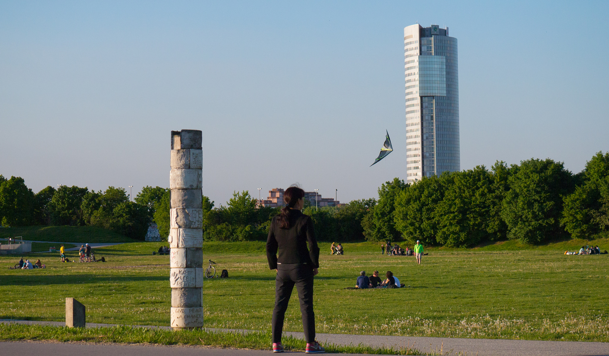 Panasonic Lumix DMC-GF6 sample photo. Woman staring into distance photography