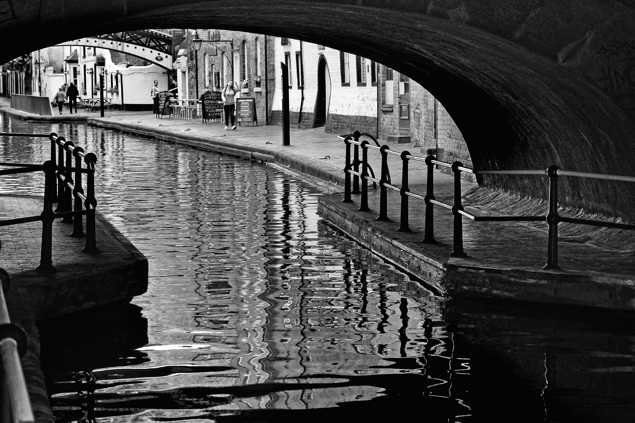 LUMIX G VARIO 35-100/F4.0-5.6 sample photo. Canal walk. photography