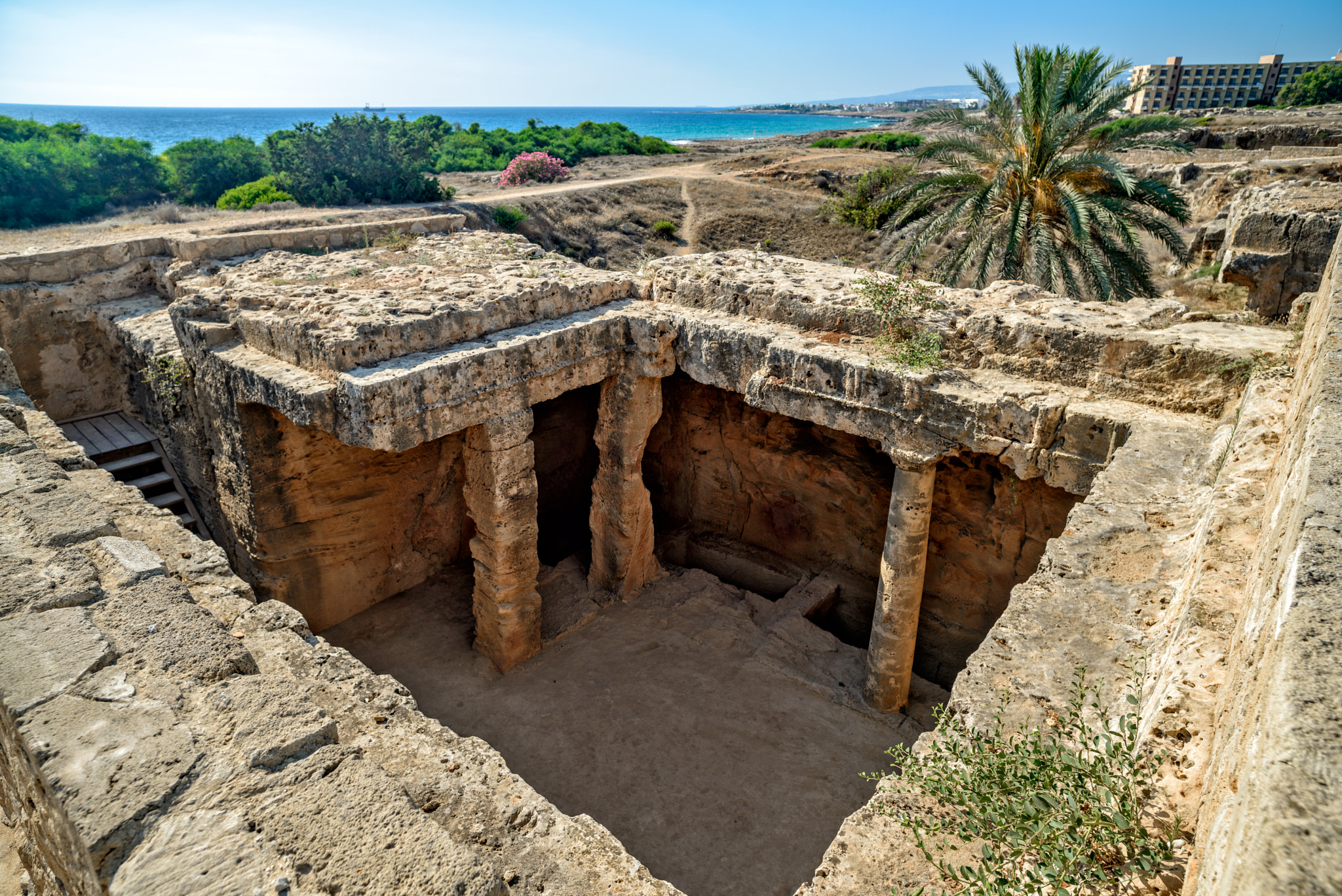 Nikon D800E sample photo. Archaeological museum in paphos on cyprus photography
