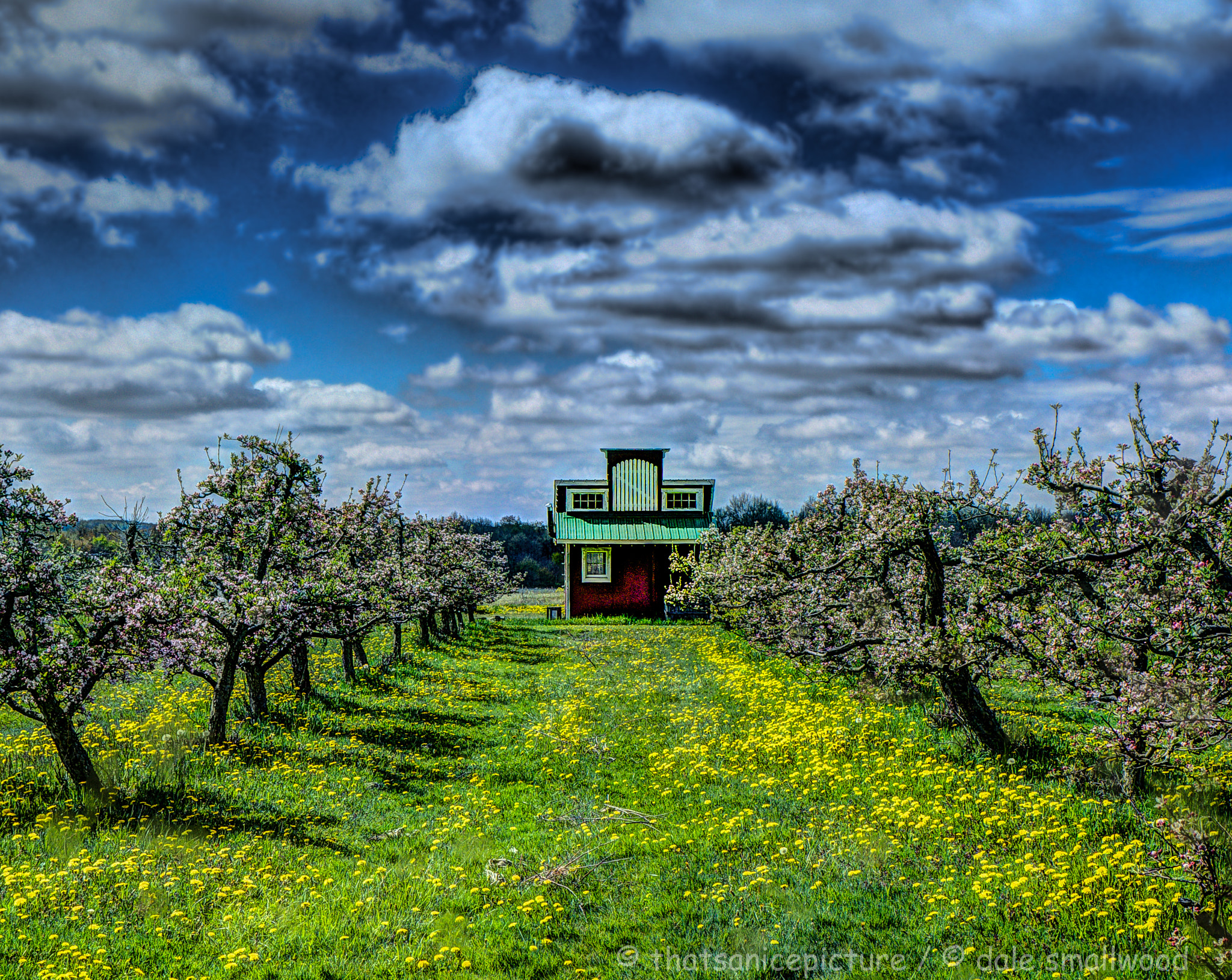 Canon EF-S 17-55mm F2.8 IS USM sample photo. Apple house in spring photography