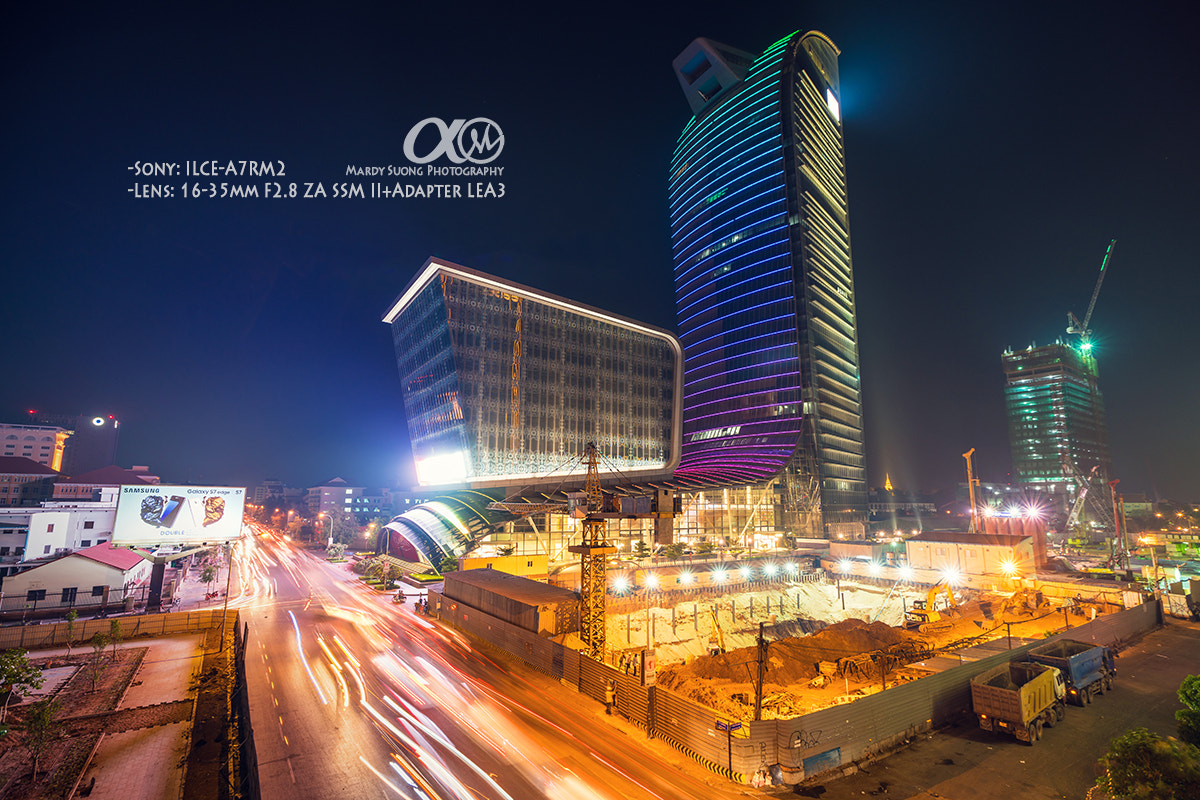Sony Vario-Sonnar T* 16-35mm F2.8 ZA SSM II sample photo. On and on developing phnom penh city ! photography