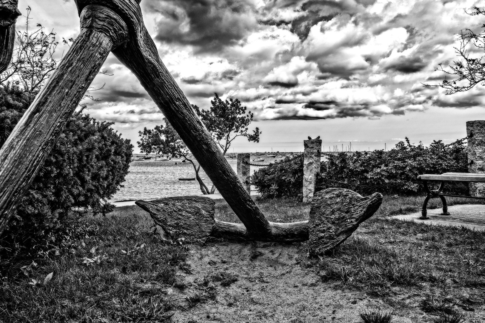 Sigma 17-70mm F2.8-4 DC Macro HSM Contemporary sample photo. Anchor at seamen's memorial photography