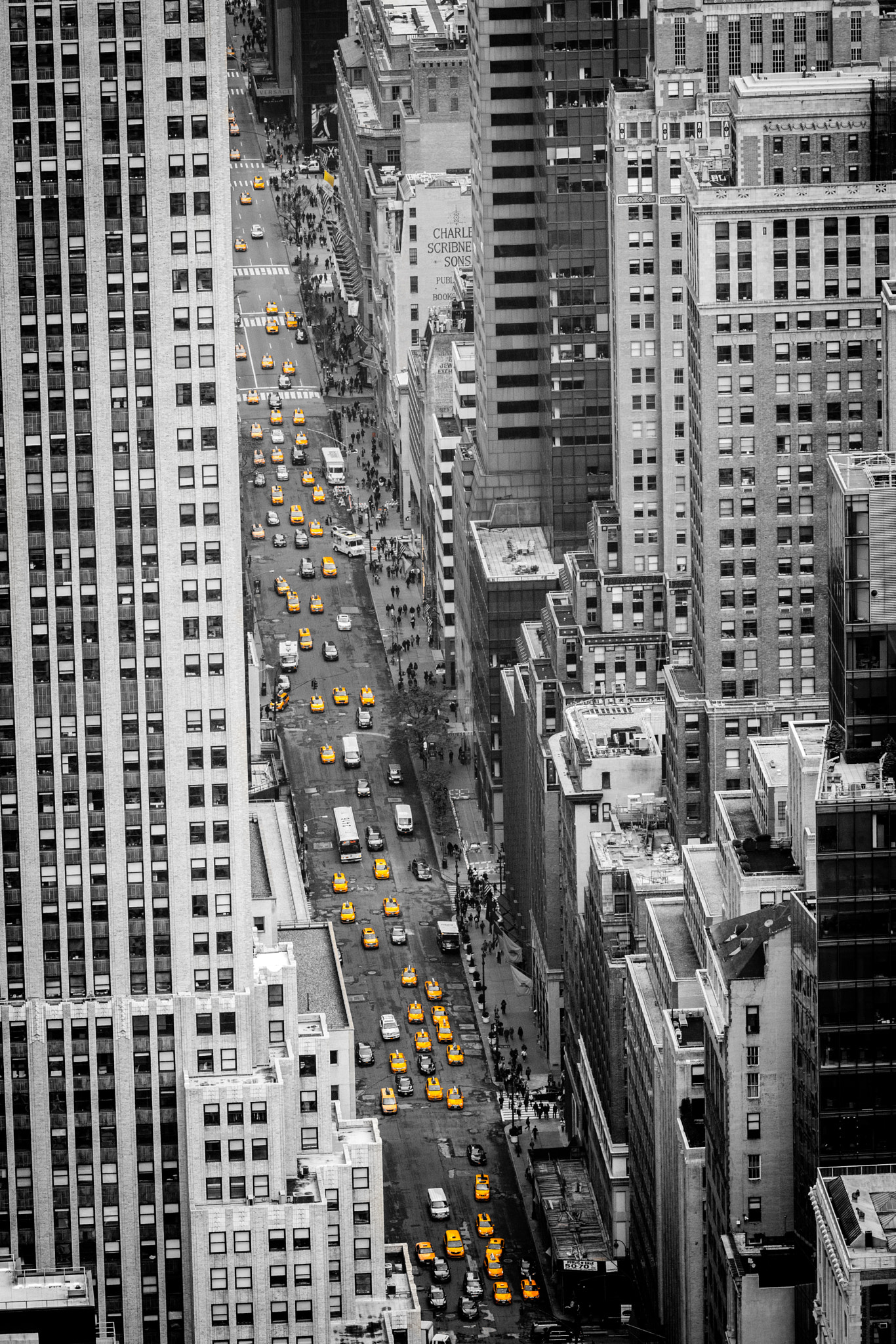 Canon EOS M3 + Canon EF 135mm F2L USM sample photo. Yellow cabs on fifth photography