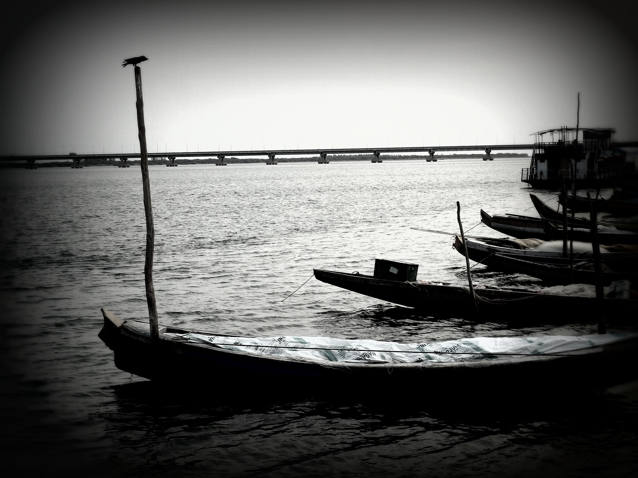 Kodak EASYSHARE M531 DIGITAL CAMERA sample photo. Boats by the bay photography