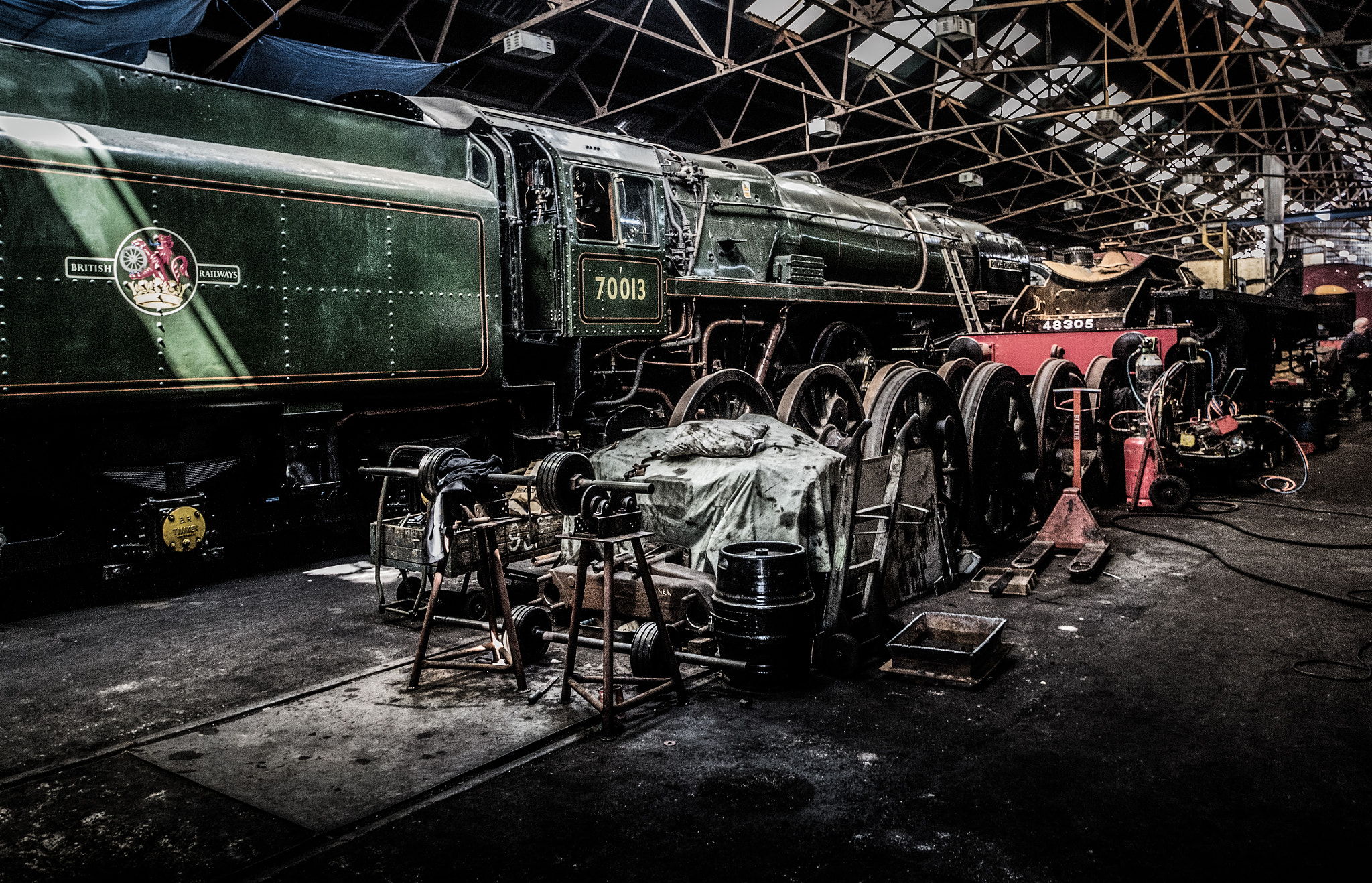 Sigma 10-20mm F3.5 EX DC HSM sample photo. Engine shed photography