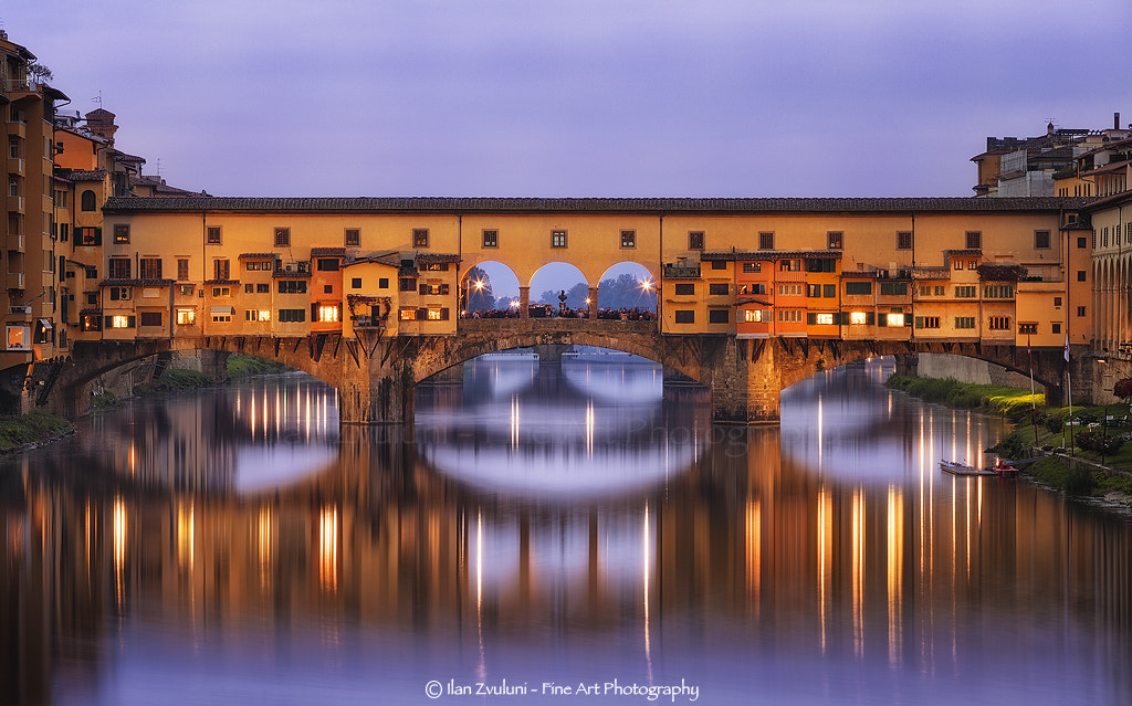 Canon EOS 5DS R + Canon EF 70-200mm F4L IS USM sample photo. Ponte vecchio, italy photography