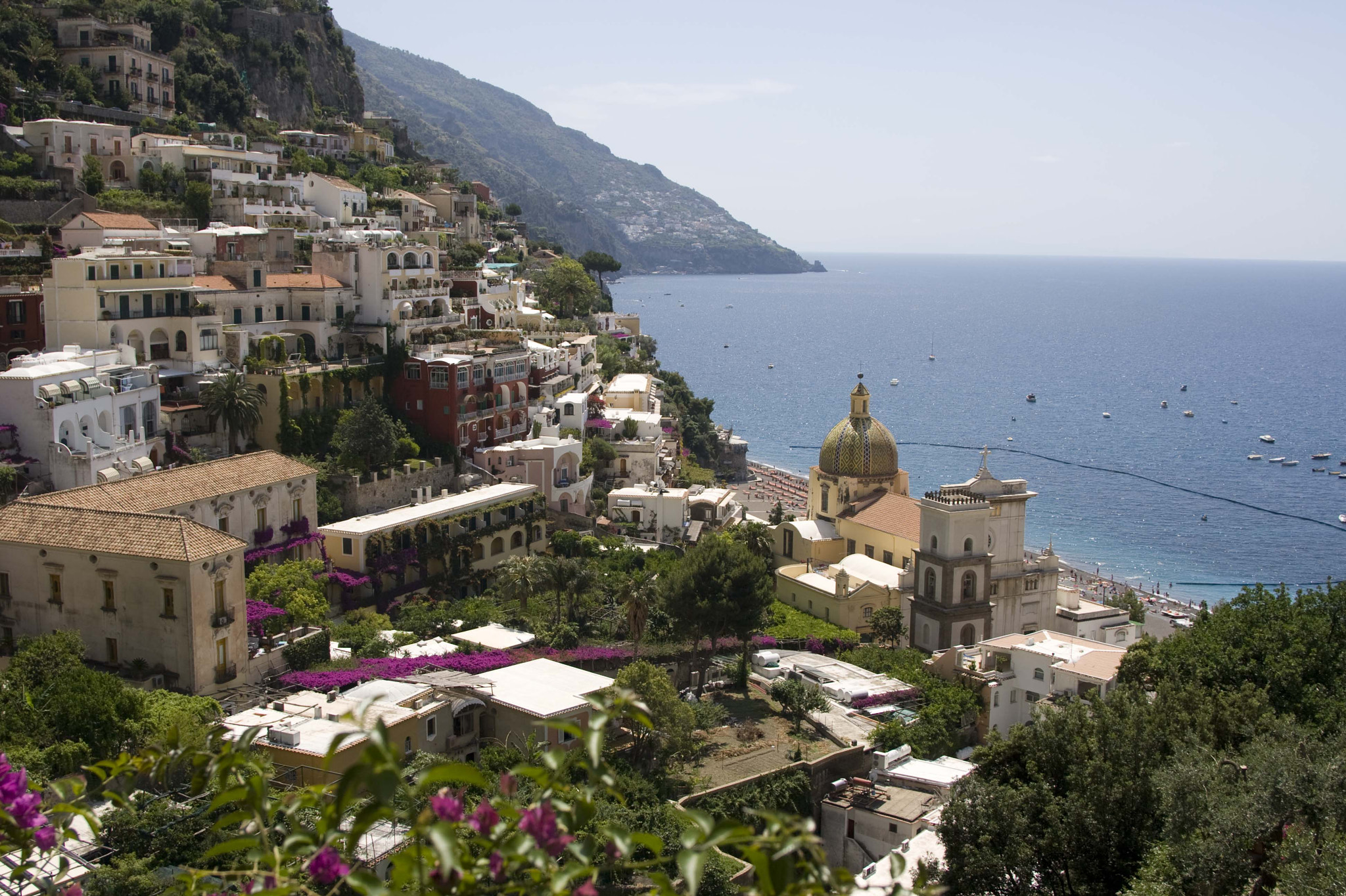 Canon EF 24-85mm F3.5-4.5 USM sample photo. Positano panorama photography