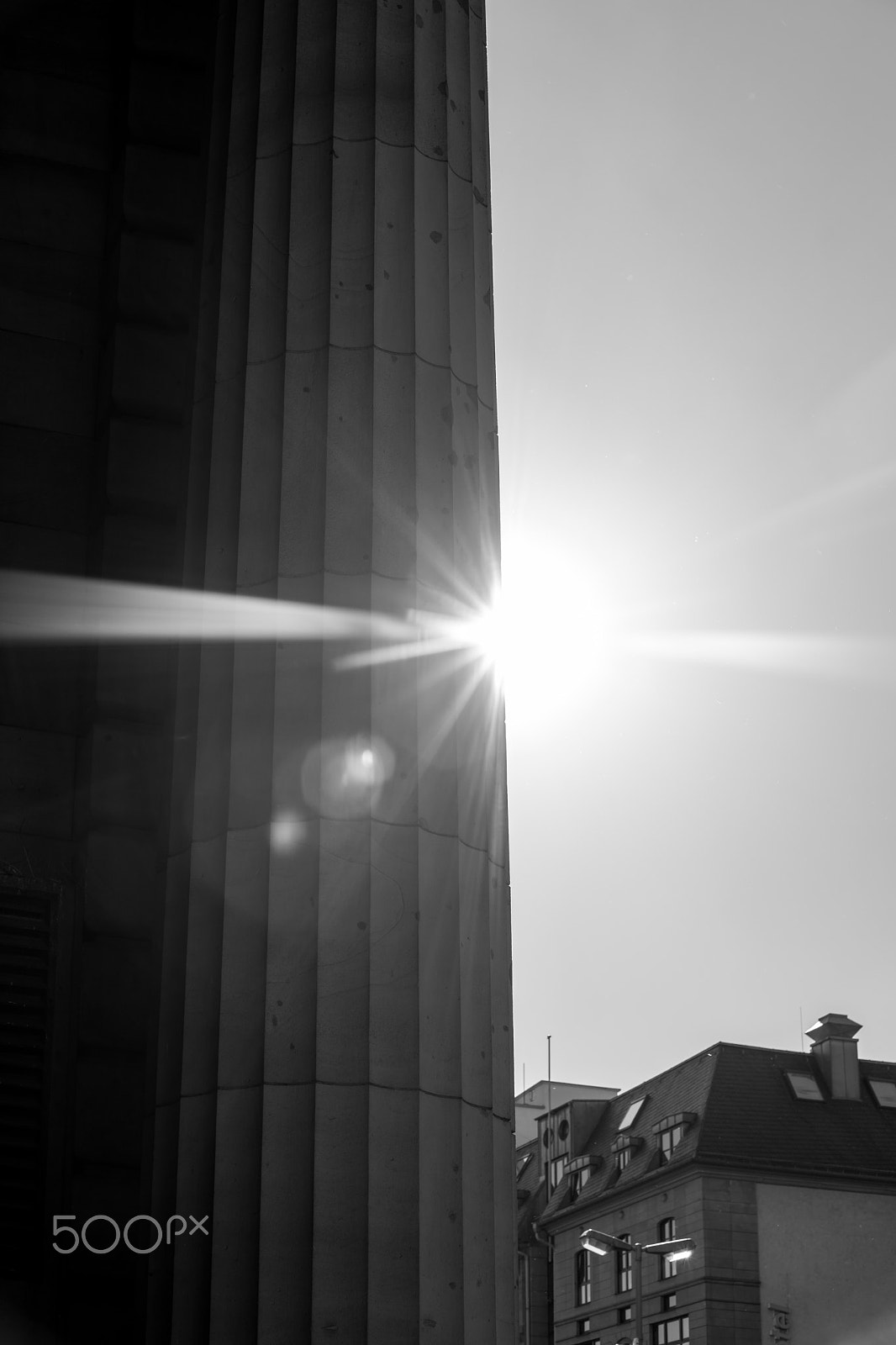 Minolta AF 50mm F1.4 [New] sample photo. Sunlight in frankfurt photography