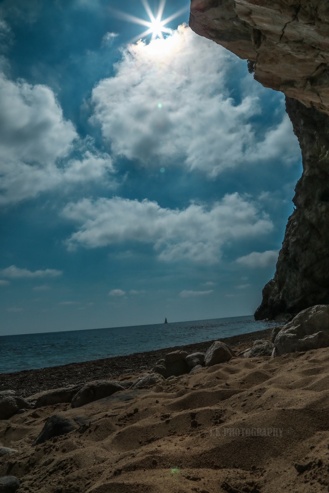Canon EF-S 18-135mm F3.5-5.6 IS sample photo. Beach photography