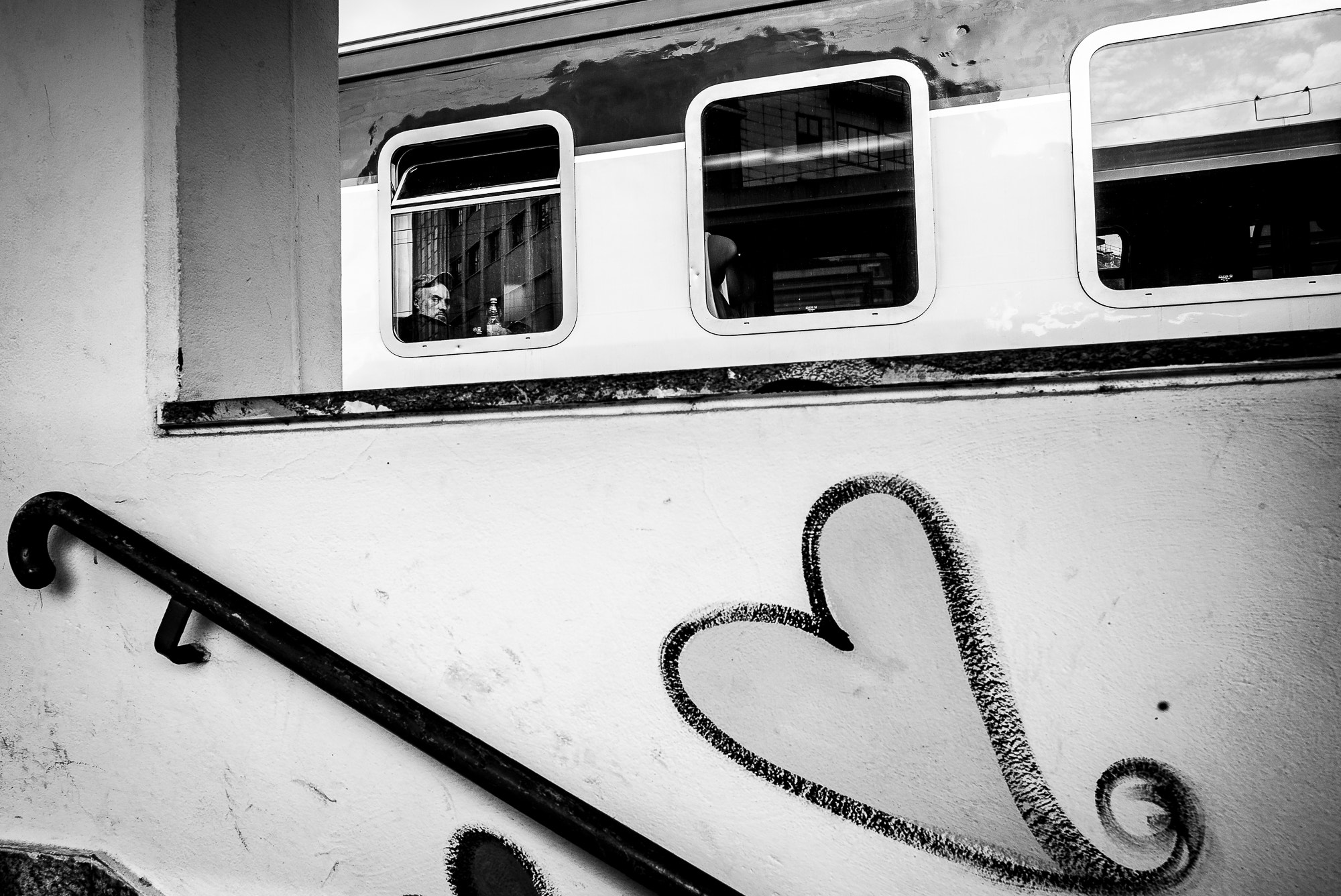 Elmarit-M 1:2.8/21 ASPH. sample photo. Commuter photography