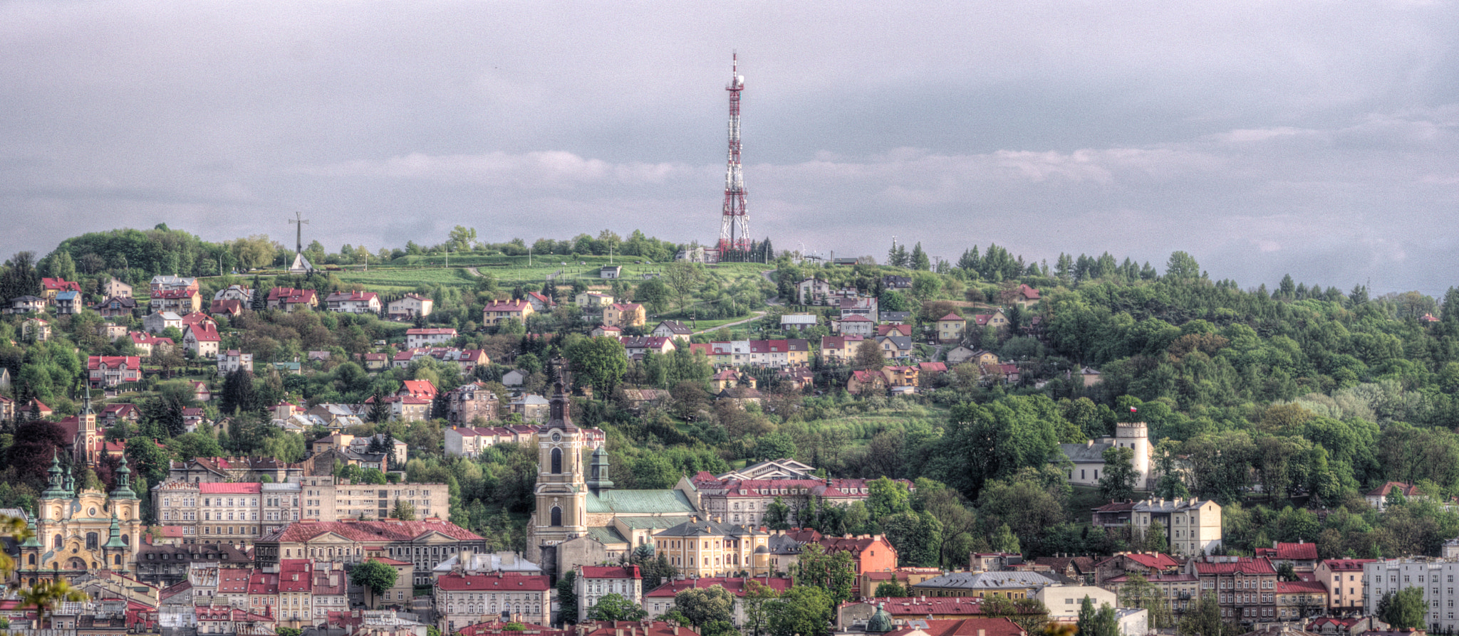 Pentax K-5 sample photo. Przemyśl panorama photography