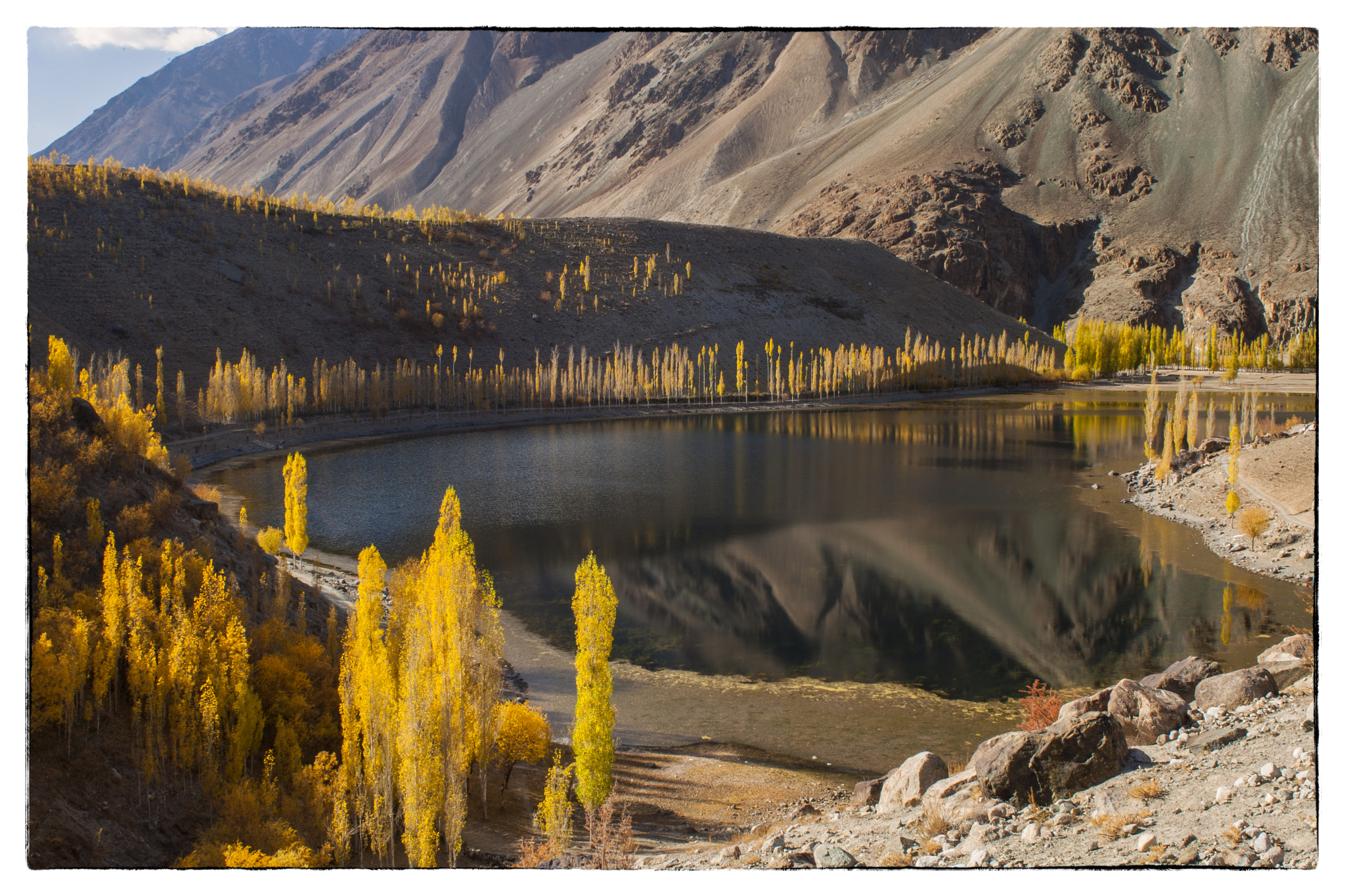 Canon EF 28mm F2.8 sample photo. Lake phandar gilgit pakistan photography