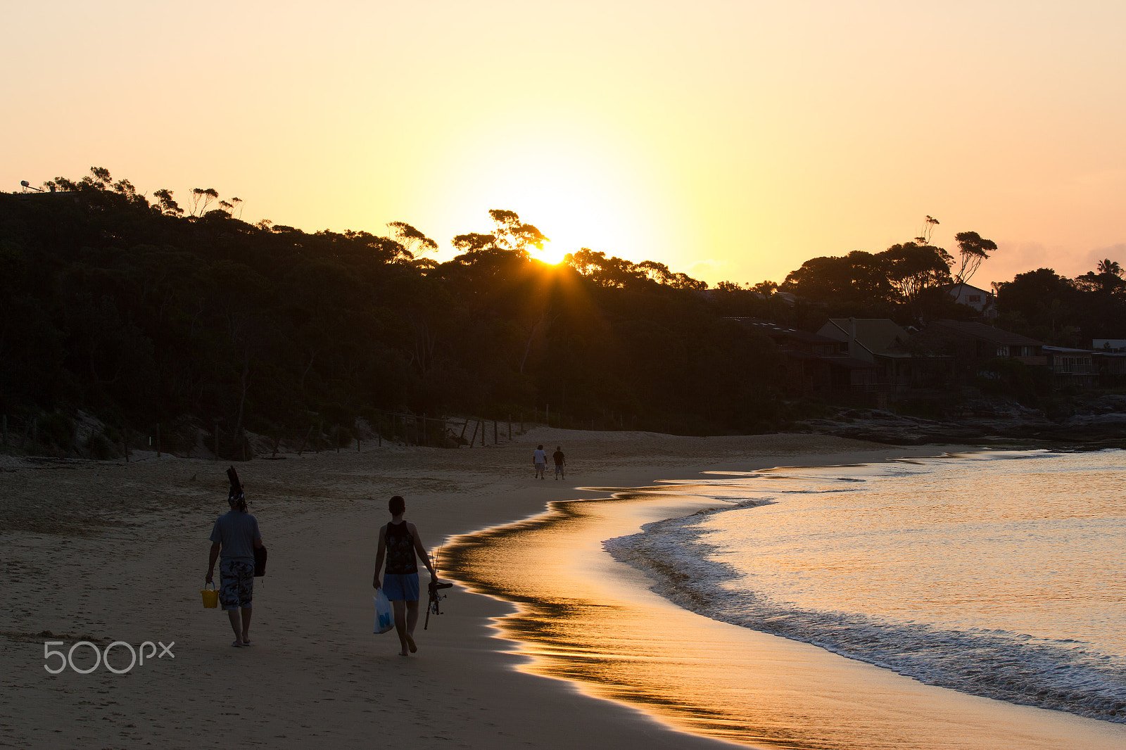 Canon EF 70-200mm F2.8L IS II USM sample photo. Bundeena sunset photography