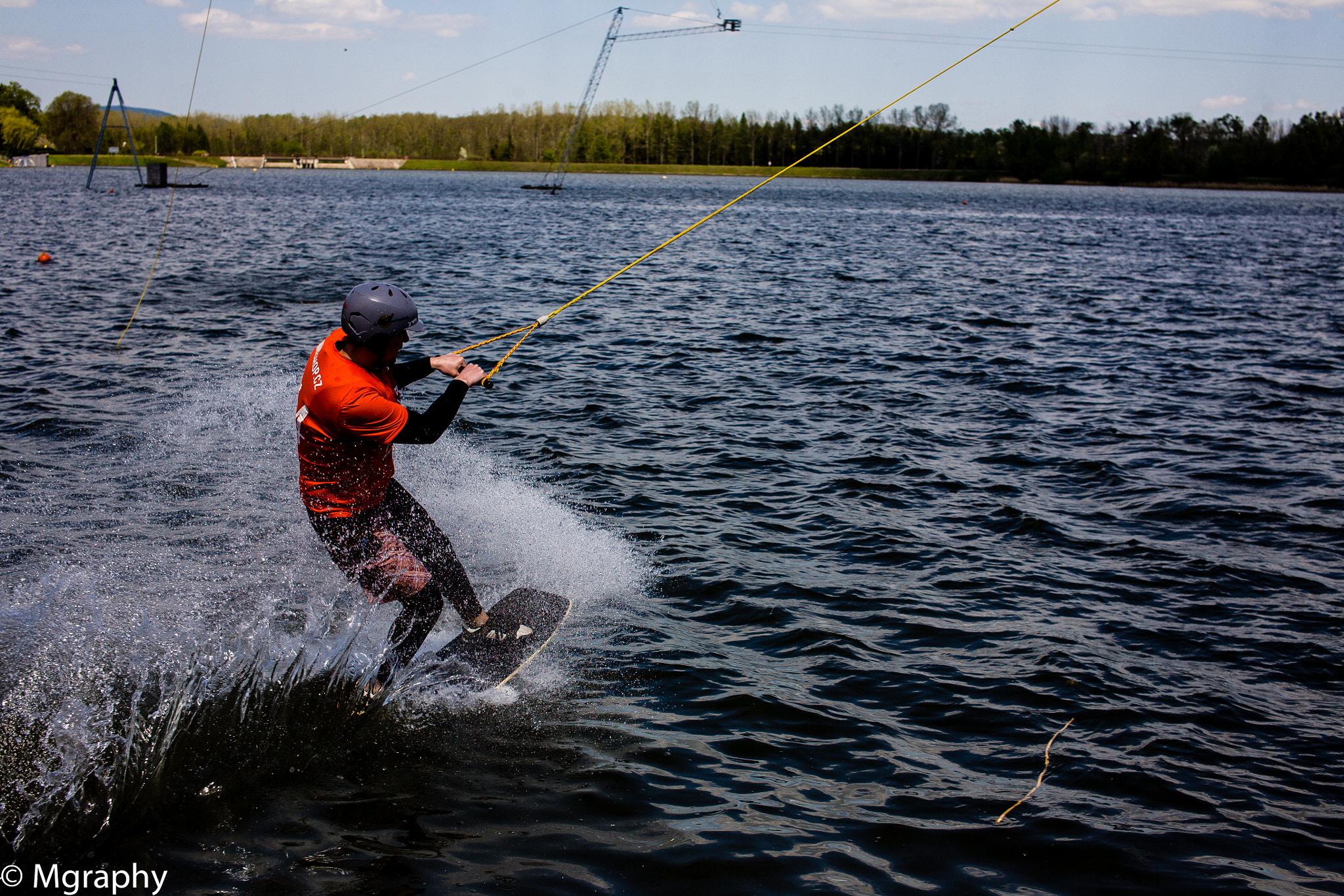 Sigma 50mm F1.4 EX DG HSM sample photo. Czech championship in wakeboarding photography