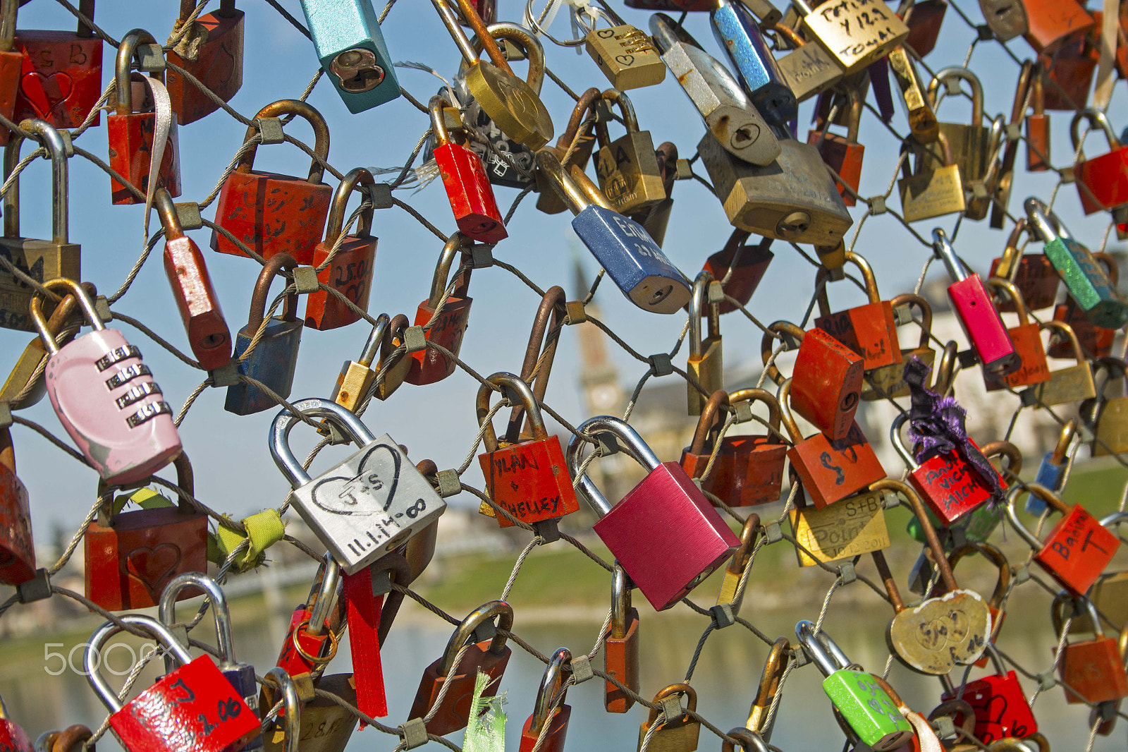 Canon EF-S 18-55mm F3.5-5.6 sample photo. Love lockers photography