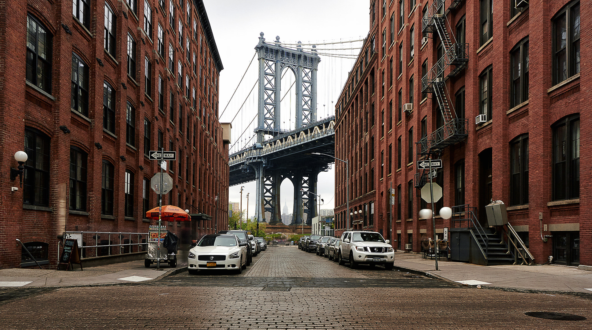 Canon EF-S 10-18mm F4.5–5.6 IS STM sample photo. Manhattan bridge view from brooklyn photography