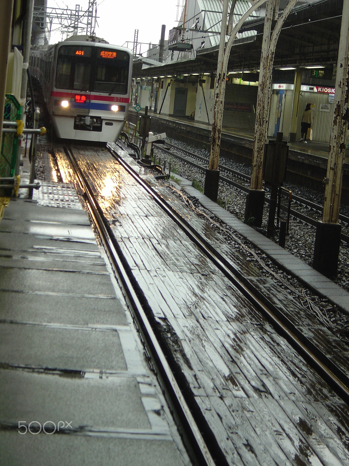 Sony DSC-P10 sample photo. Tokyo metro photography