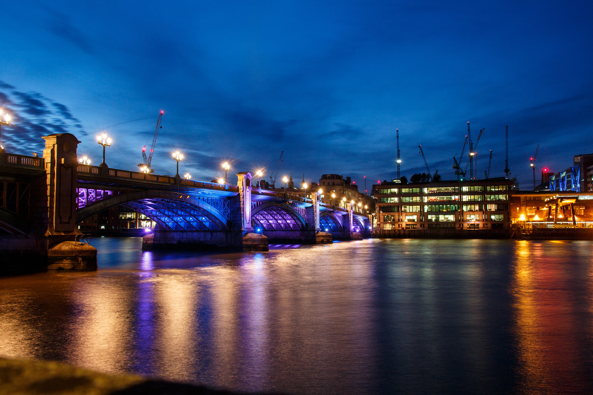 Canon EF-S 18-135mm F3.5-5.6 IS STM sample photo. London at night - 2 photography