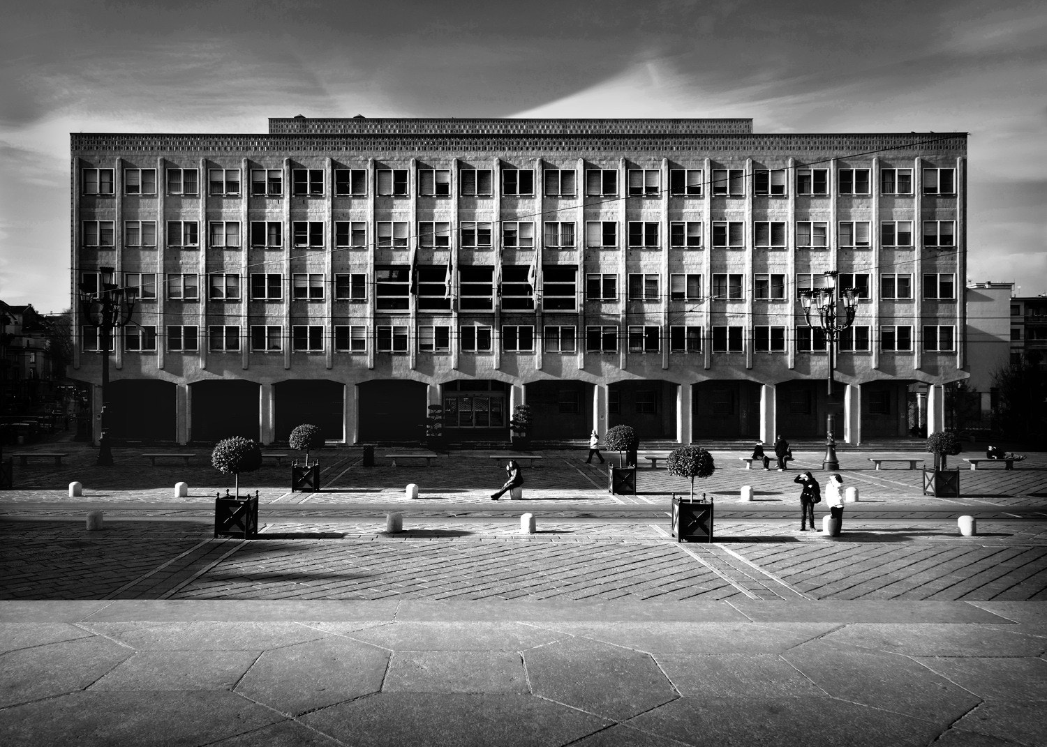 Panasonic Lumix DMC-GX1 + Panasonic Lumix G Vario 7-14mm F4 ASPH sample photo. Torino - il palazzaccio photography