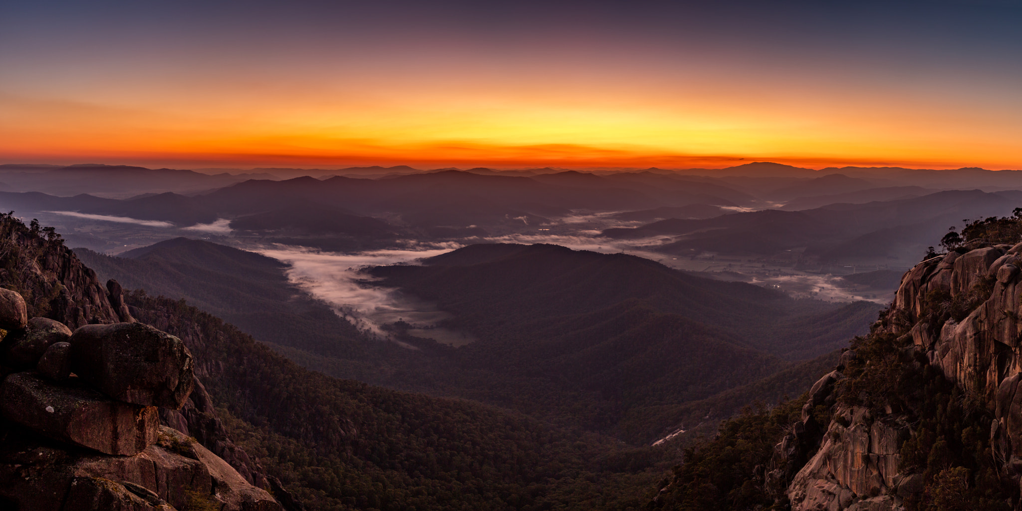 Canon EF 35mm F1.4L II USM sample photo. Mt buffalo sunrise photography