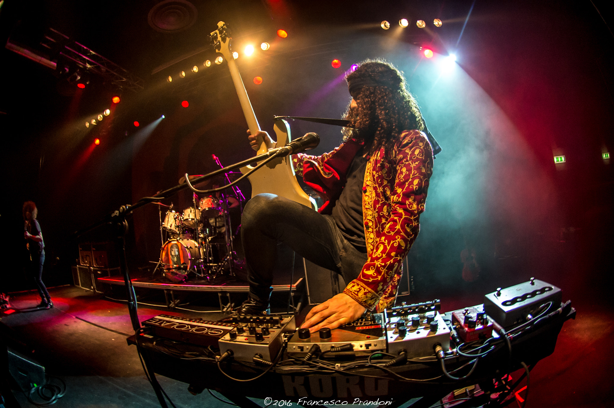 Nikon AF DX Fisheye-Nikkor 10.5mm F2.8G ED sample photo. Foto-concerto-wolfmother-milano-08-maggio-2016-prandoni photography