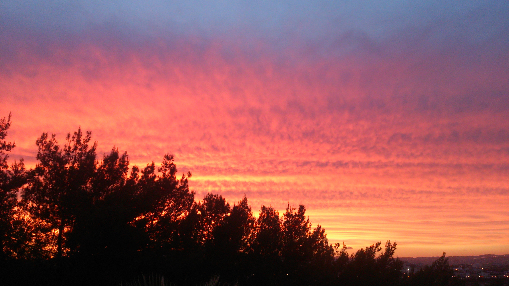 Sony Xperia V sample photo. Amman sunset photography