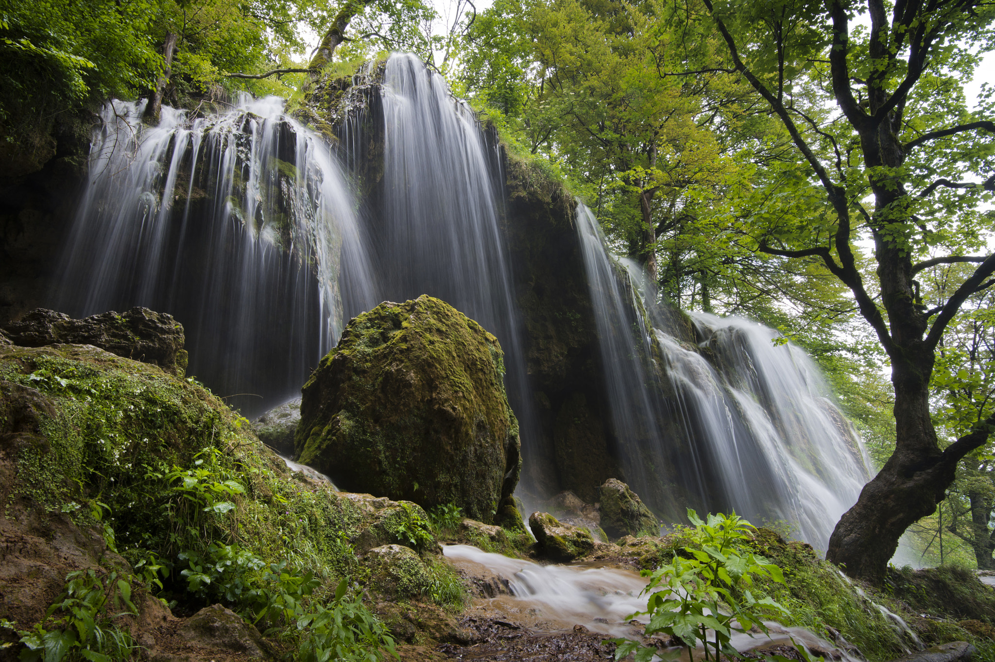 Nikon D4 sample photo. Spring water photography
