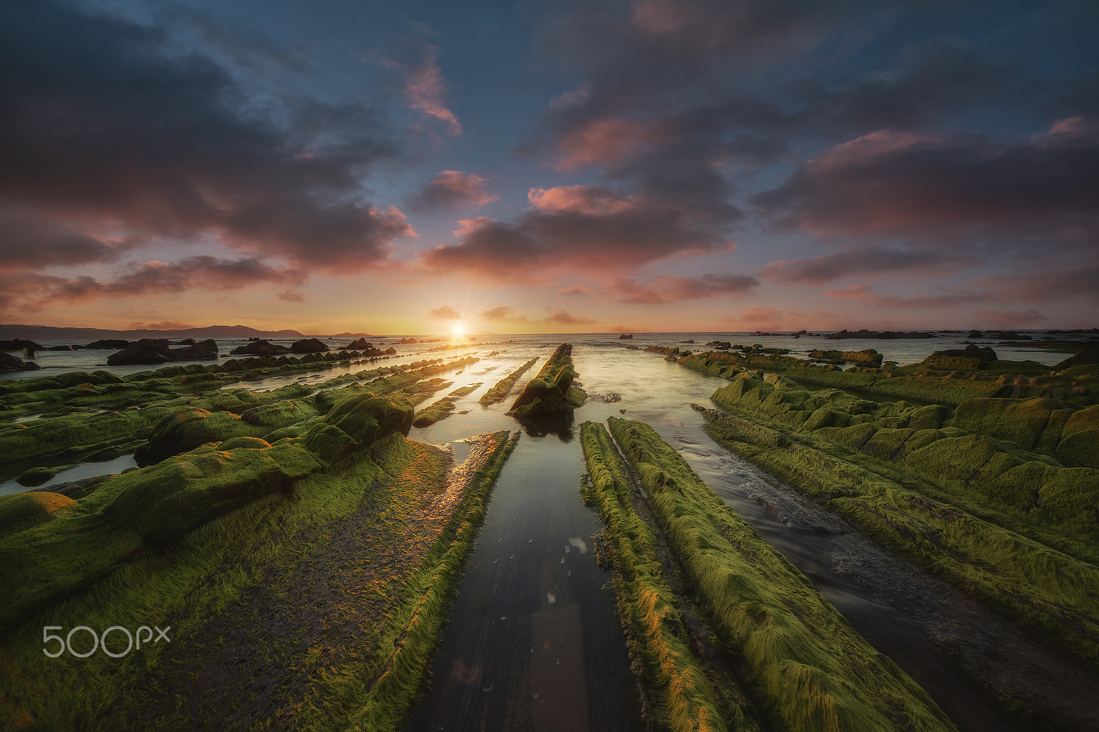 12-24mm F4.5-5.6 G SSM sample photo. Barrika sunset photography