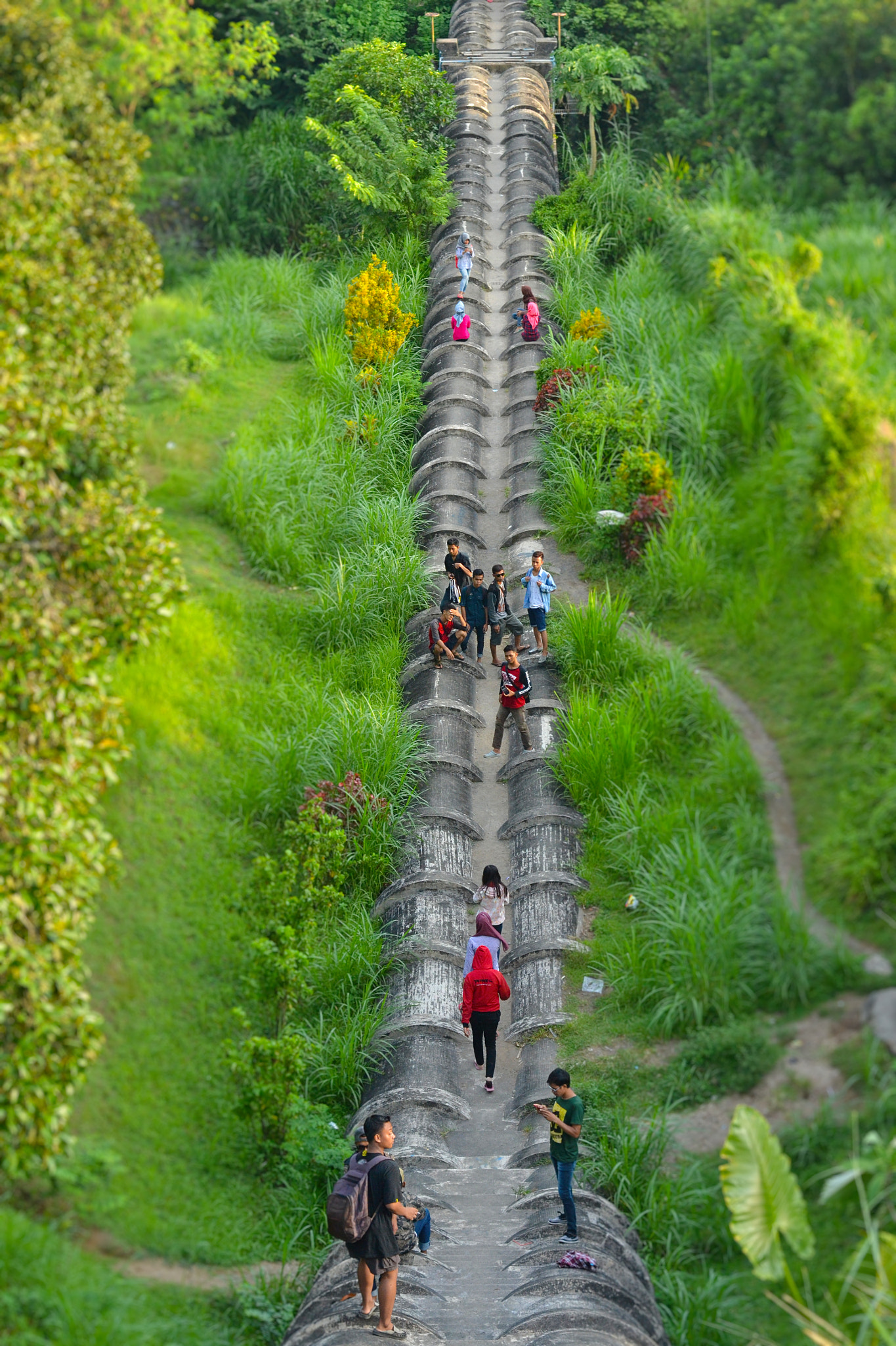 Nikon AF Nikkor 50mm F1.8D sample photo. Old irrigation bridge.jpg photography