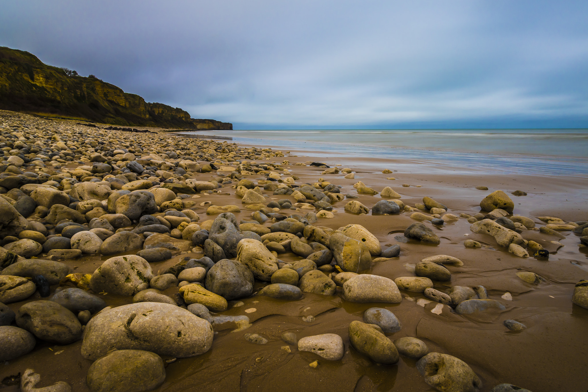 Canon EF-S 10-18mm F4.5–5.6 IS STM sample photo. Omaha beach, normandy, france photography