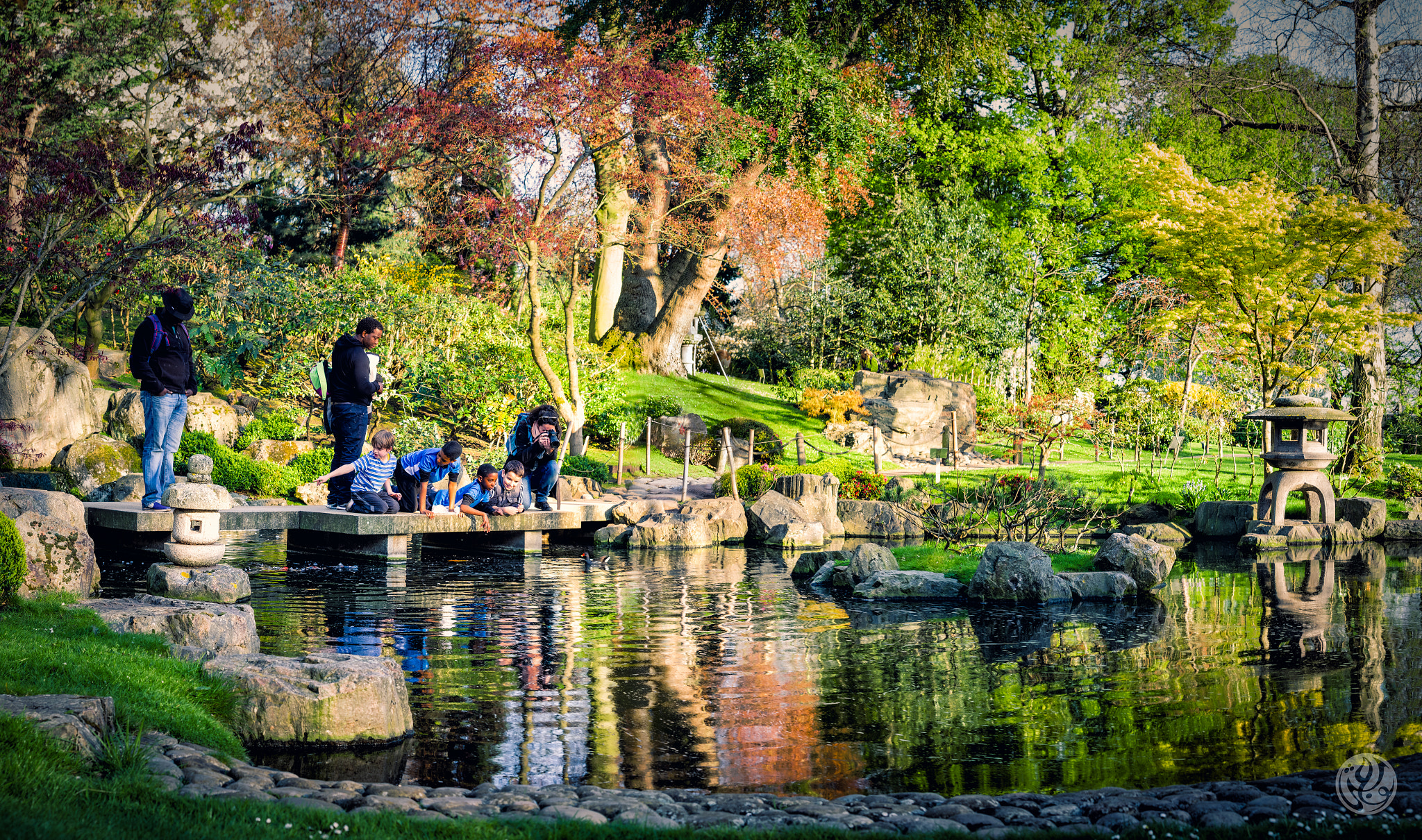 Panasonic Lumix DMC-GM1 + Olympus M.Zuiko Digital 45mm F1.8 sample photo. Spring time at kyoto garden photography