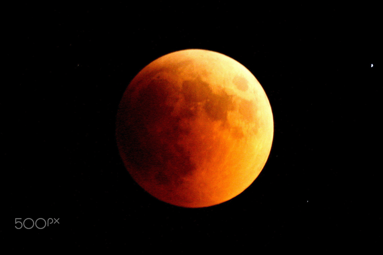 Canon EF 400mm F2.8L IS USM sample photo. Moon photography