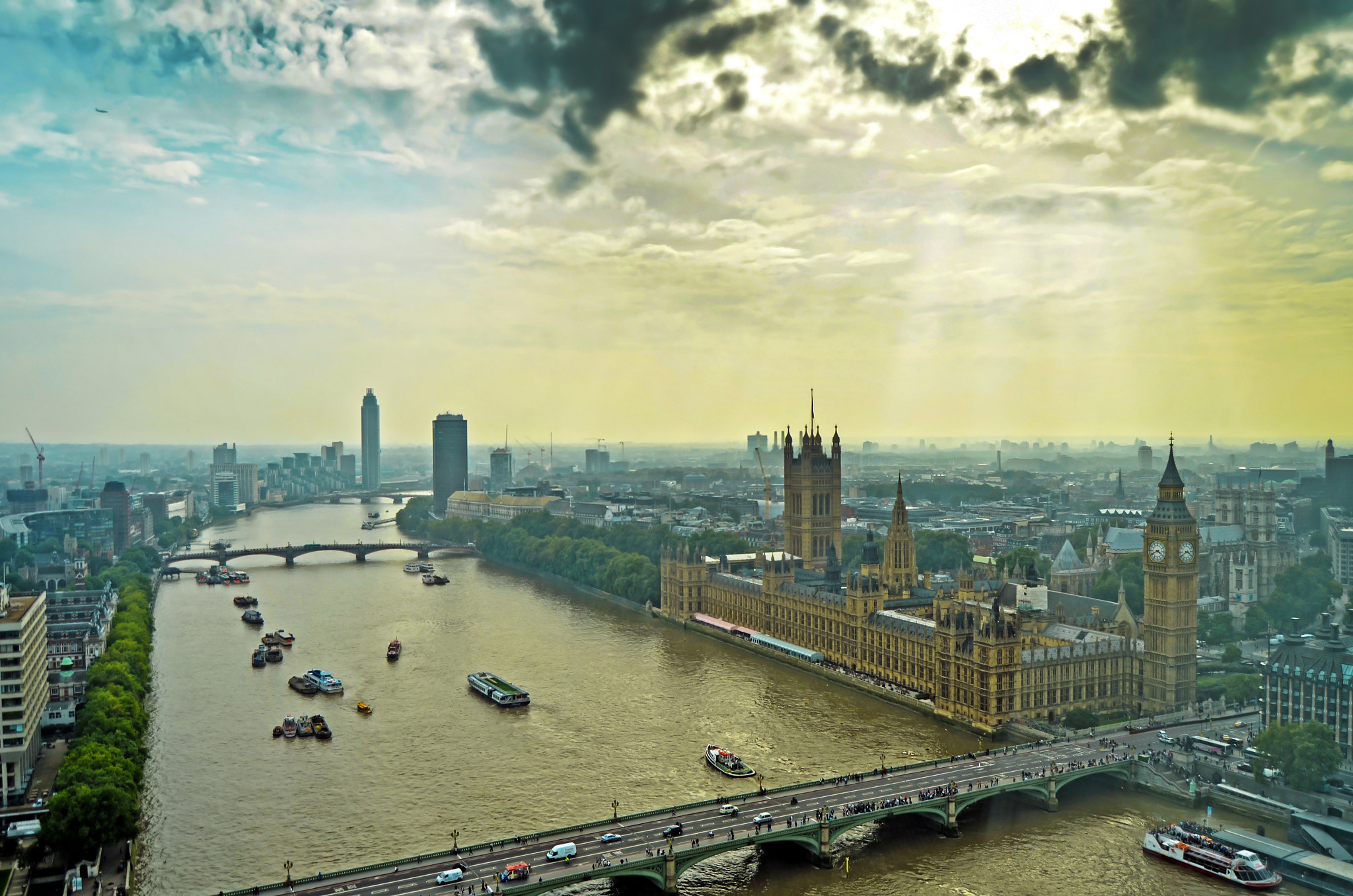 Nikkor 500mm f/4 P ED IF sample photo. Londres photography