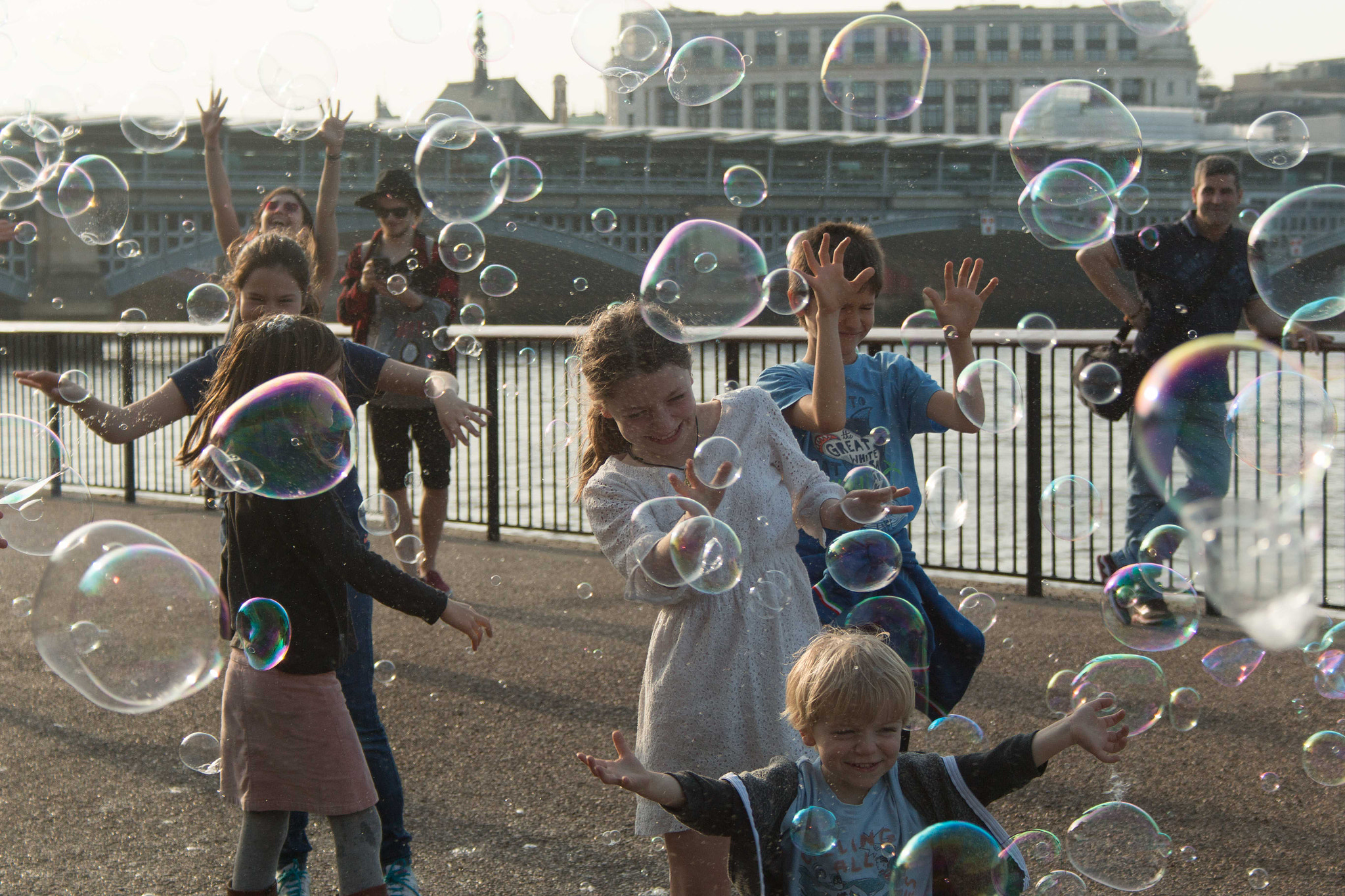 Canon EF-S 18-55mm F3.5-5.6 sample photo. Bubble fun (1) photography