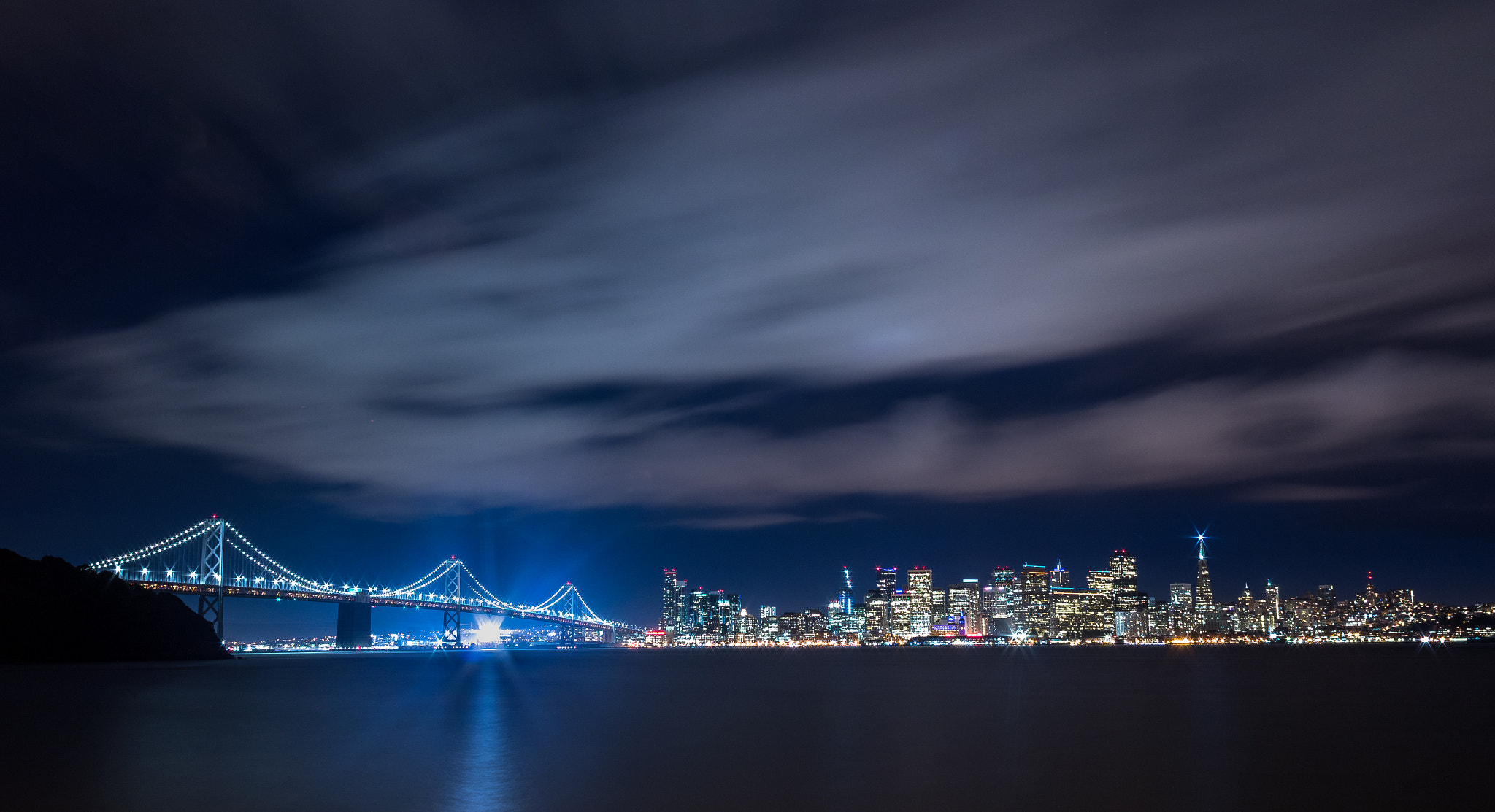 Canon EF 20mm F2.8 USM sample photo. Bay bridge photography