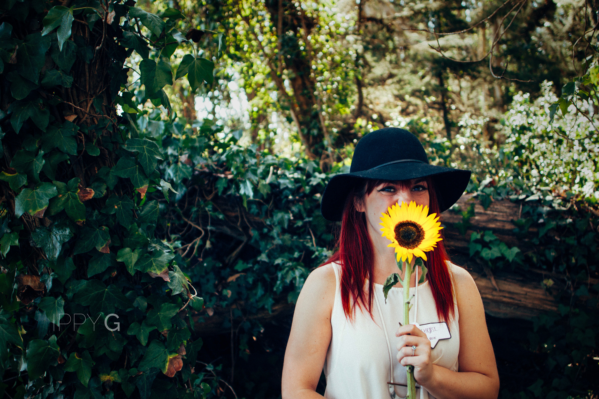 Canon EF 24mm F2.8 IS USM sample photo. Sunflower love photography