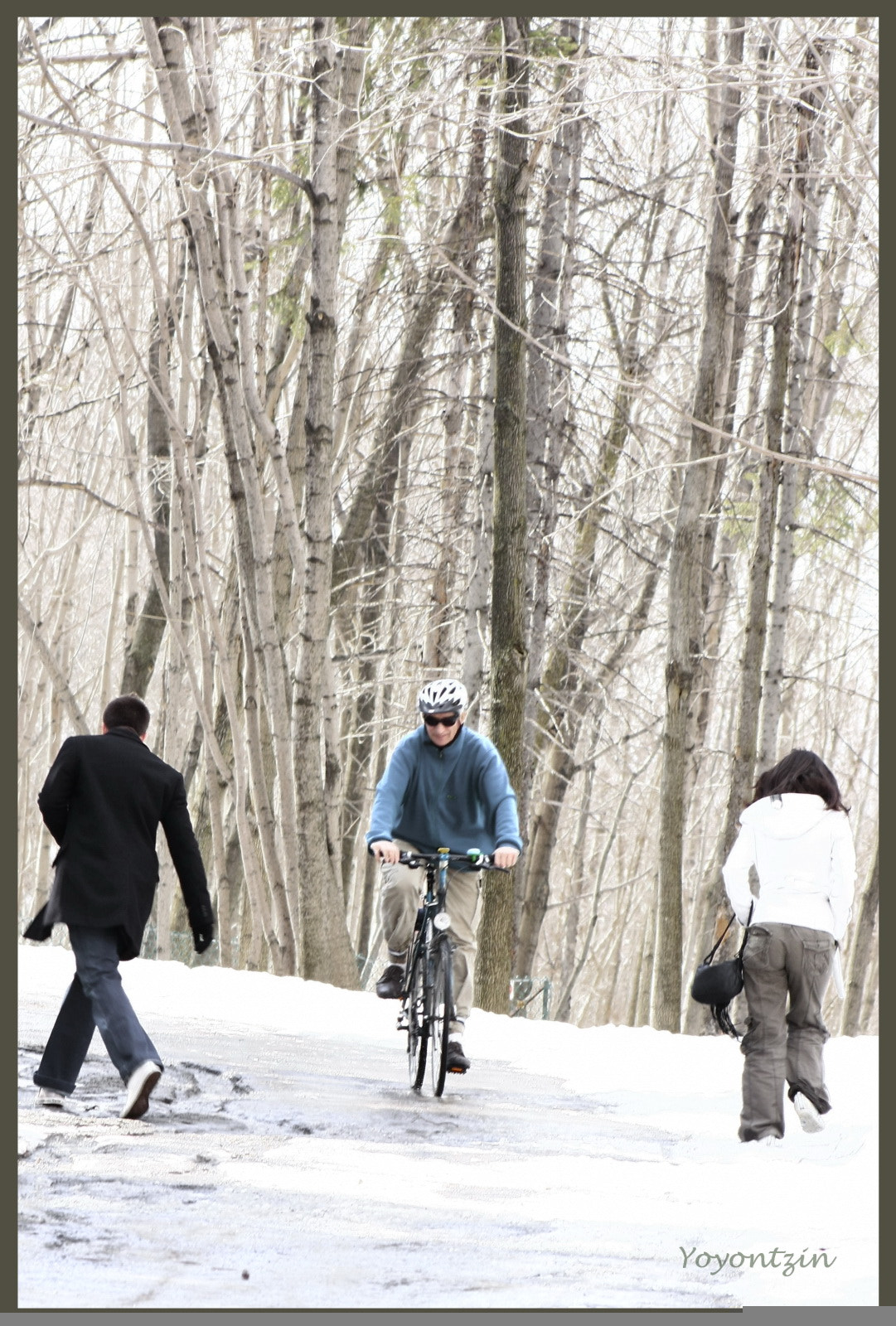 Canon EF 75-300mm f/4-5.6 USM sample photo. Montreal la nieve.jpg photography
