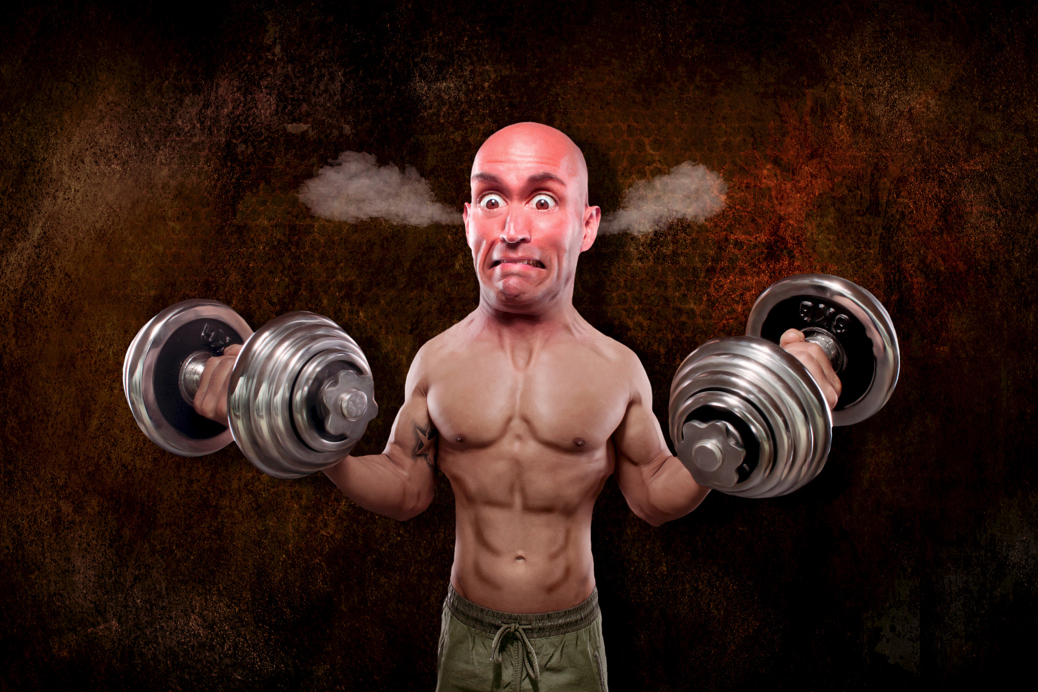Canon EF-S 24mm F2.8 STM sample photo. The bodybuilder photography
