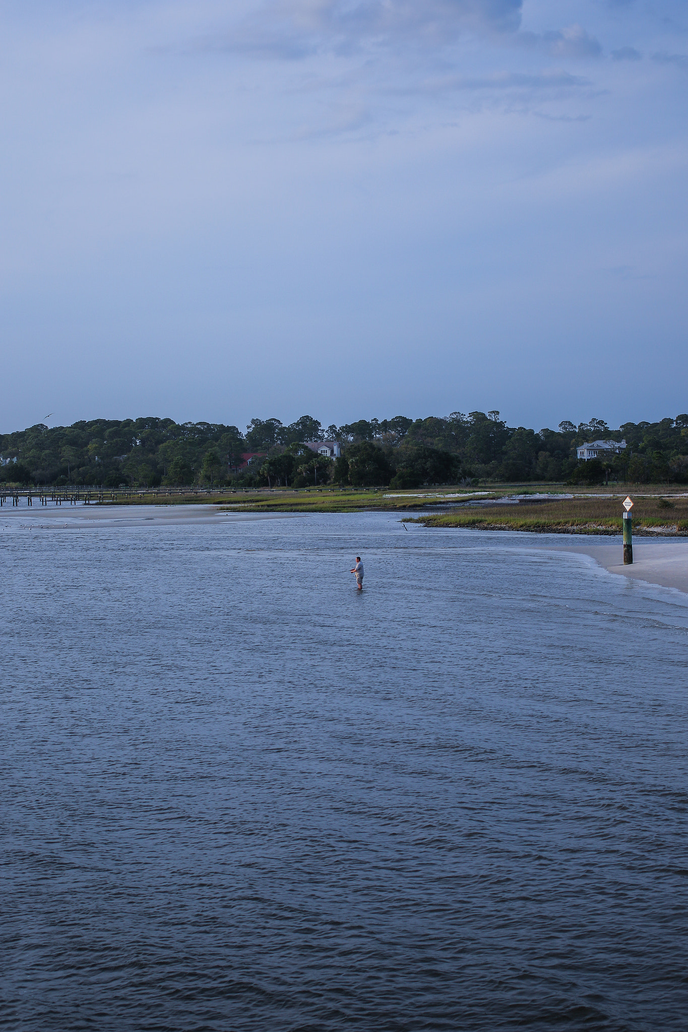 Canon EF 40mm F2.8 STM sample photo. River fishing photography