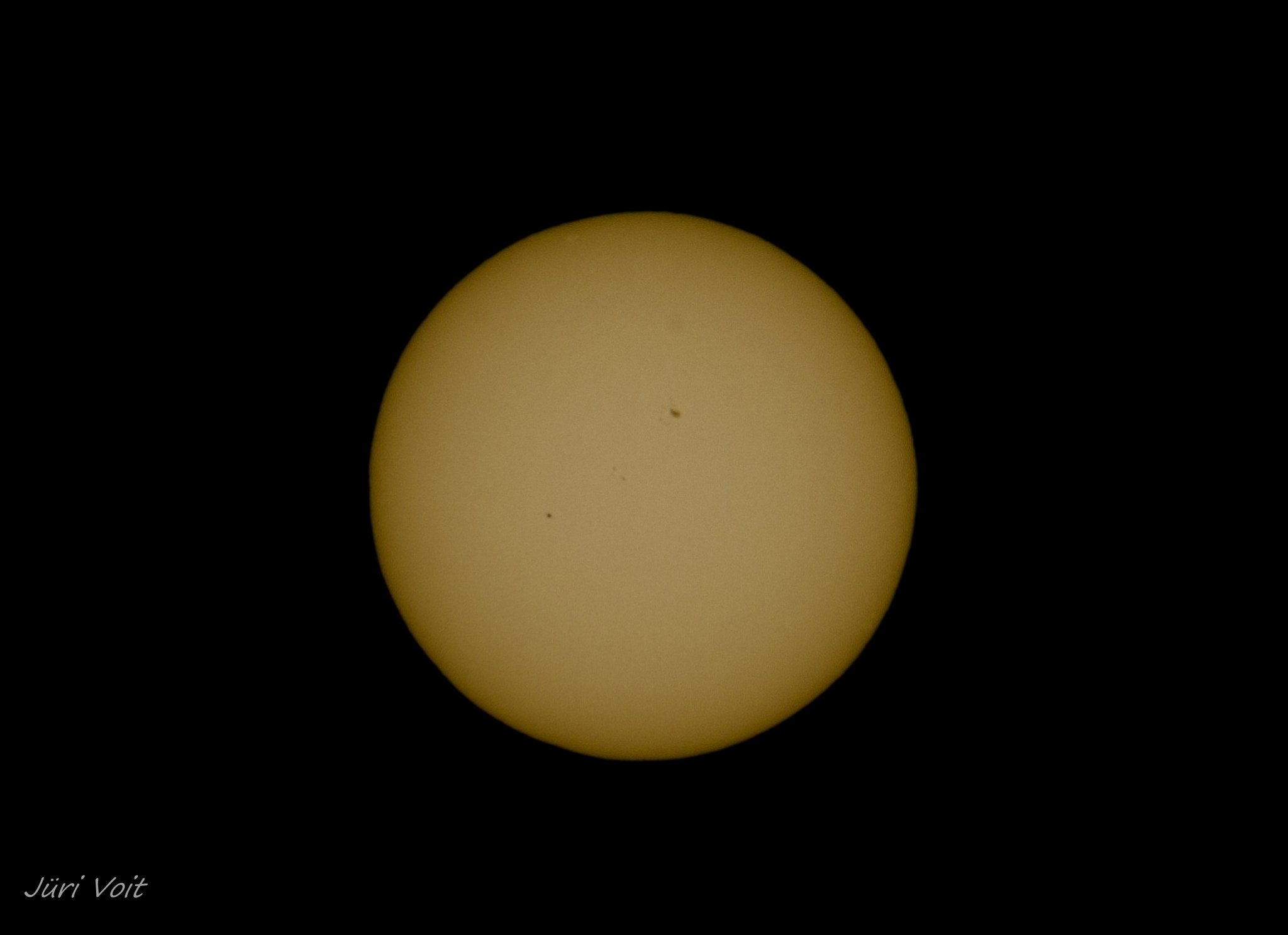 Pentax K-50 sample photo. Mercury transit over sun. photography