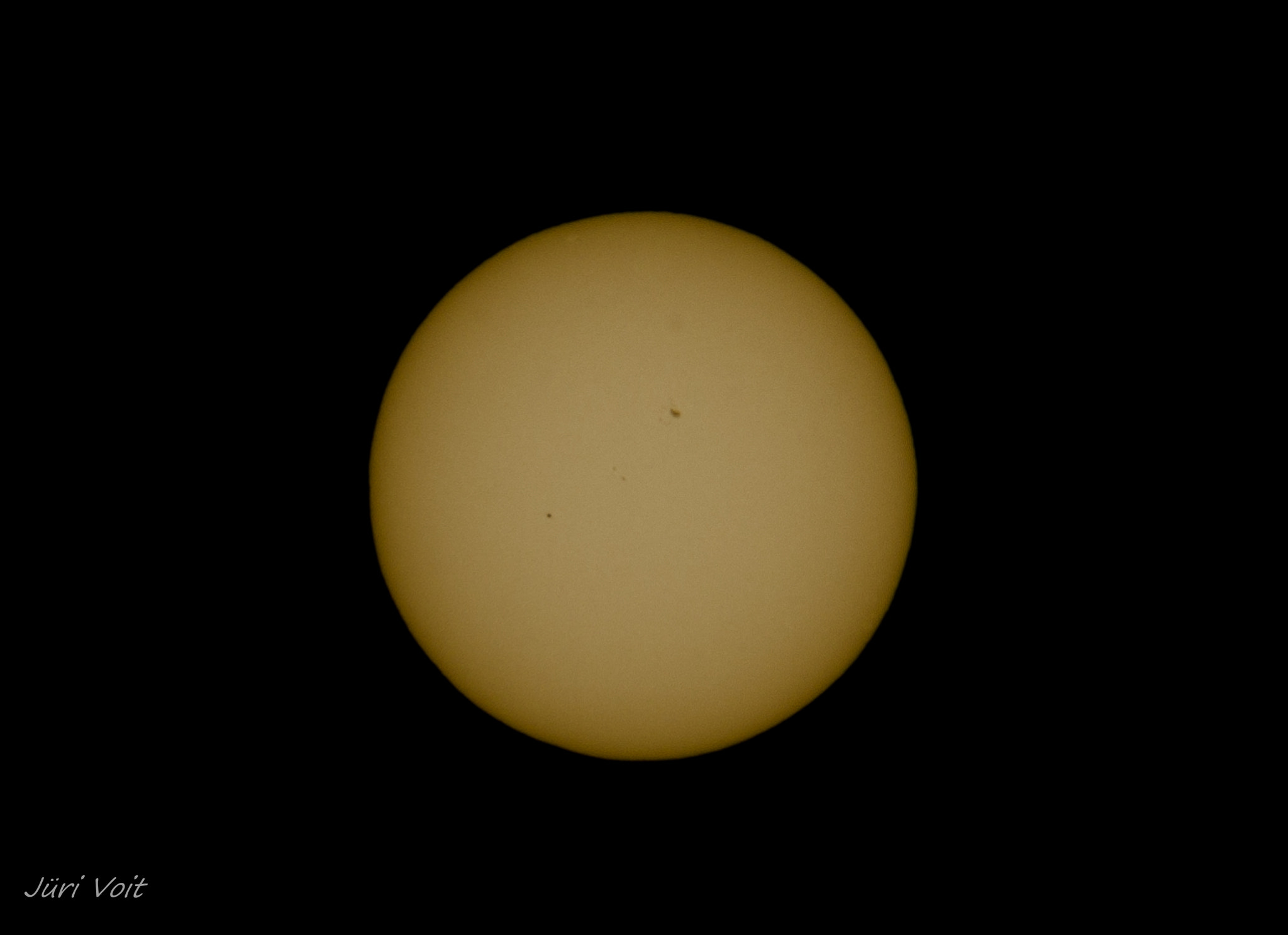 Pentax K-50 + Tamron AF 70-300mm F4-5.6 Di LD Macro sample photo. Mercury transit over sun. photography