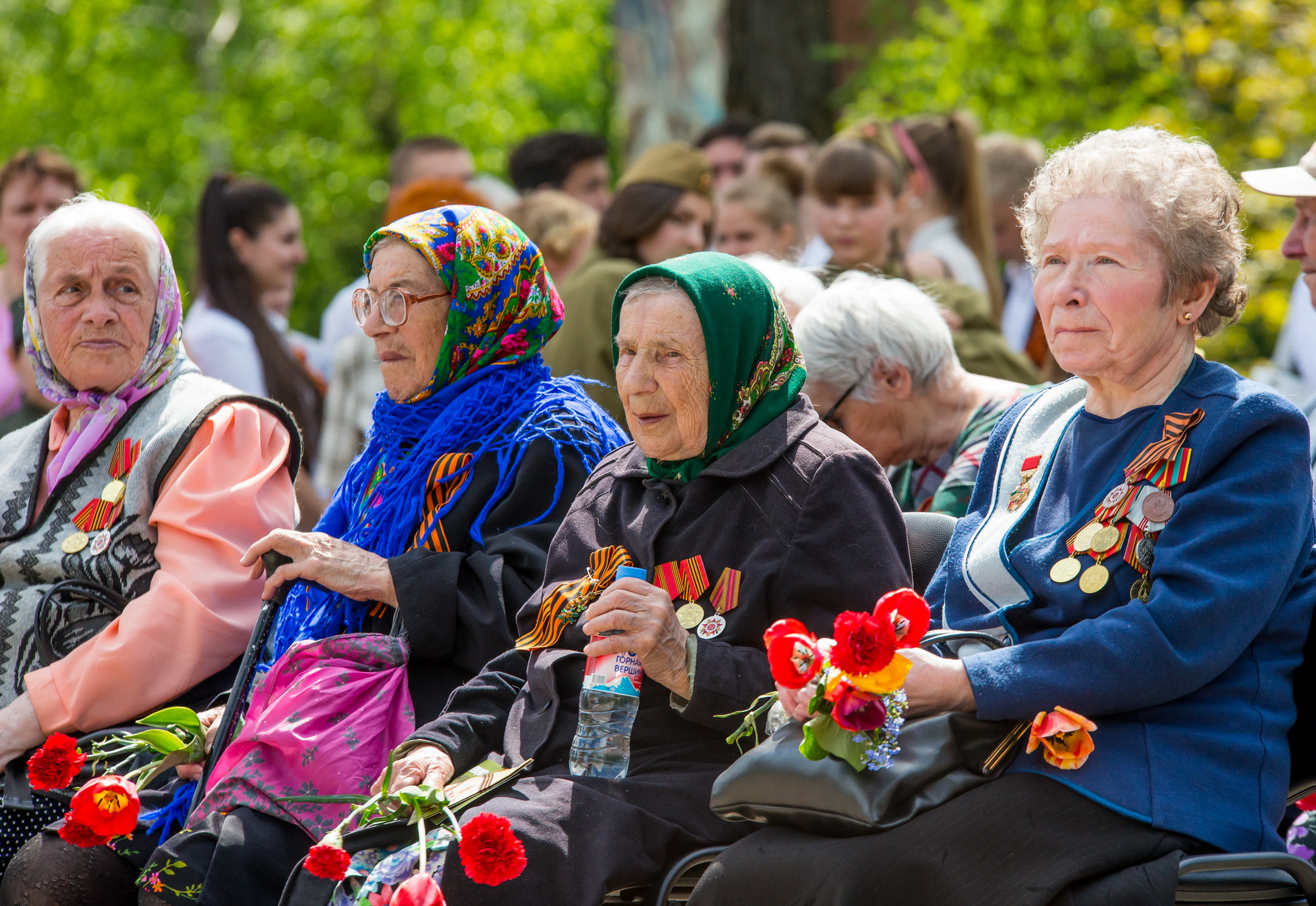 Sony a99 II sample photo. Victory day parade photography