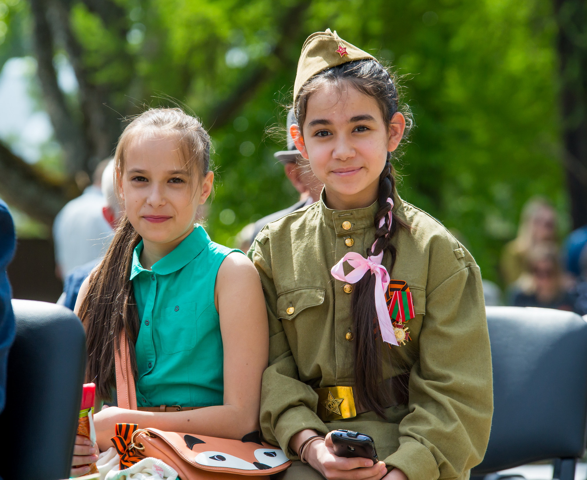 Sony a99 II sample photo. Victory day parade photography