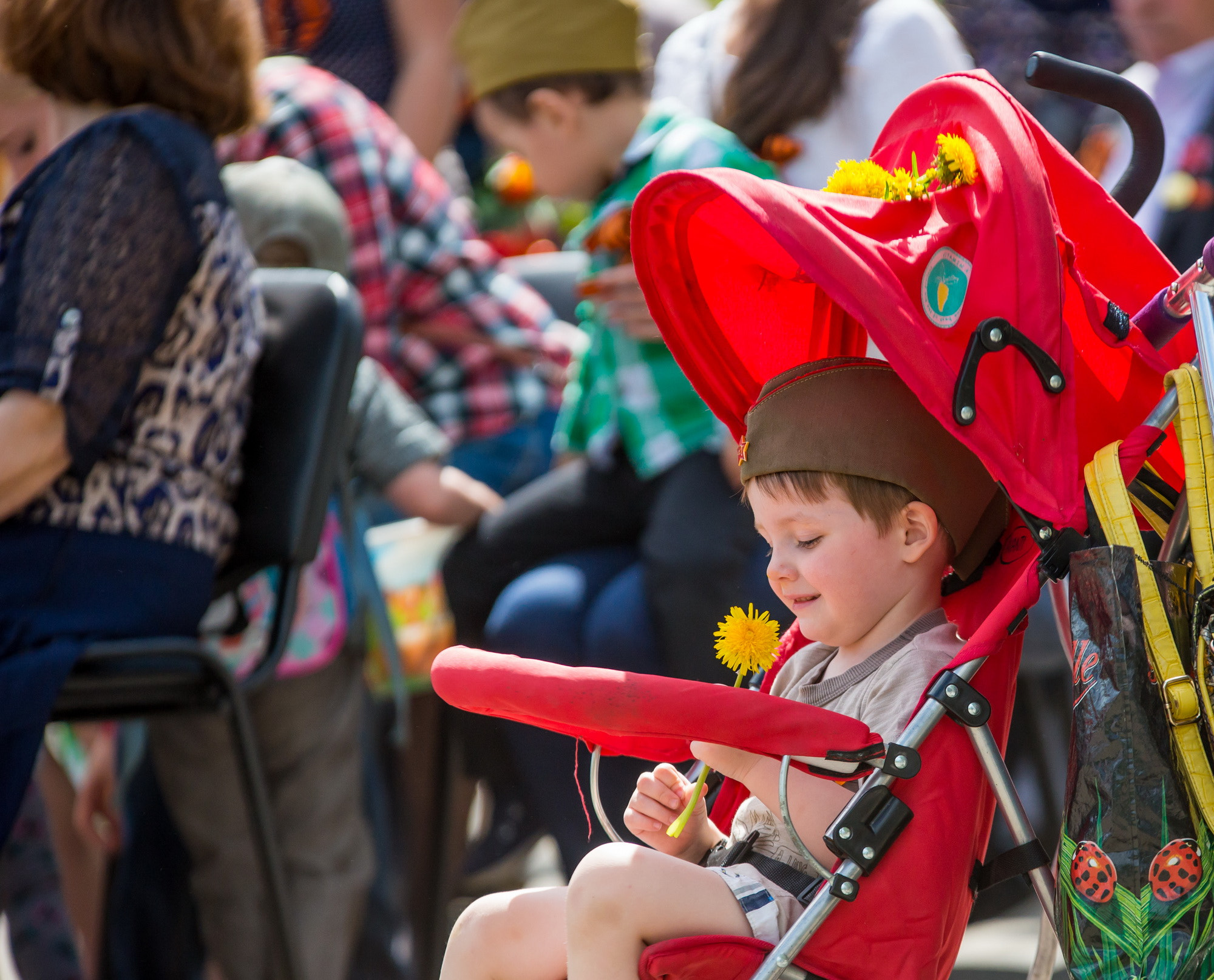 70-200mm F2.8 sample photo. Victory day parade photography