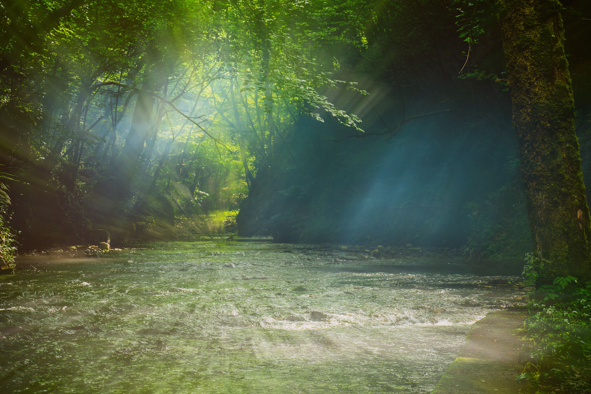 Canon EF-S 18-135mm F3.5-5.6 IS STM sample photo. Magic river photography